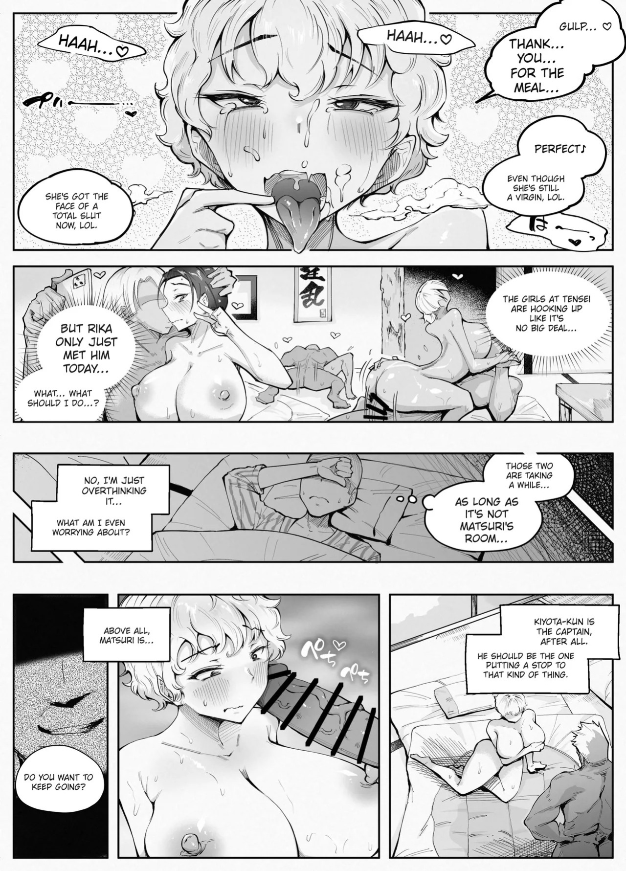 [blue soda] Wakuwaku! Eromanko Gasshuku!! | Yay! Eropussy Training Camp!! [English] [MTL]