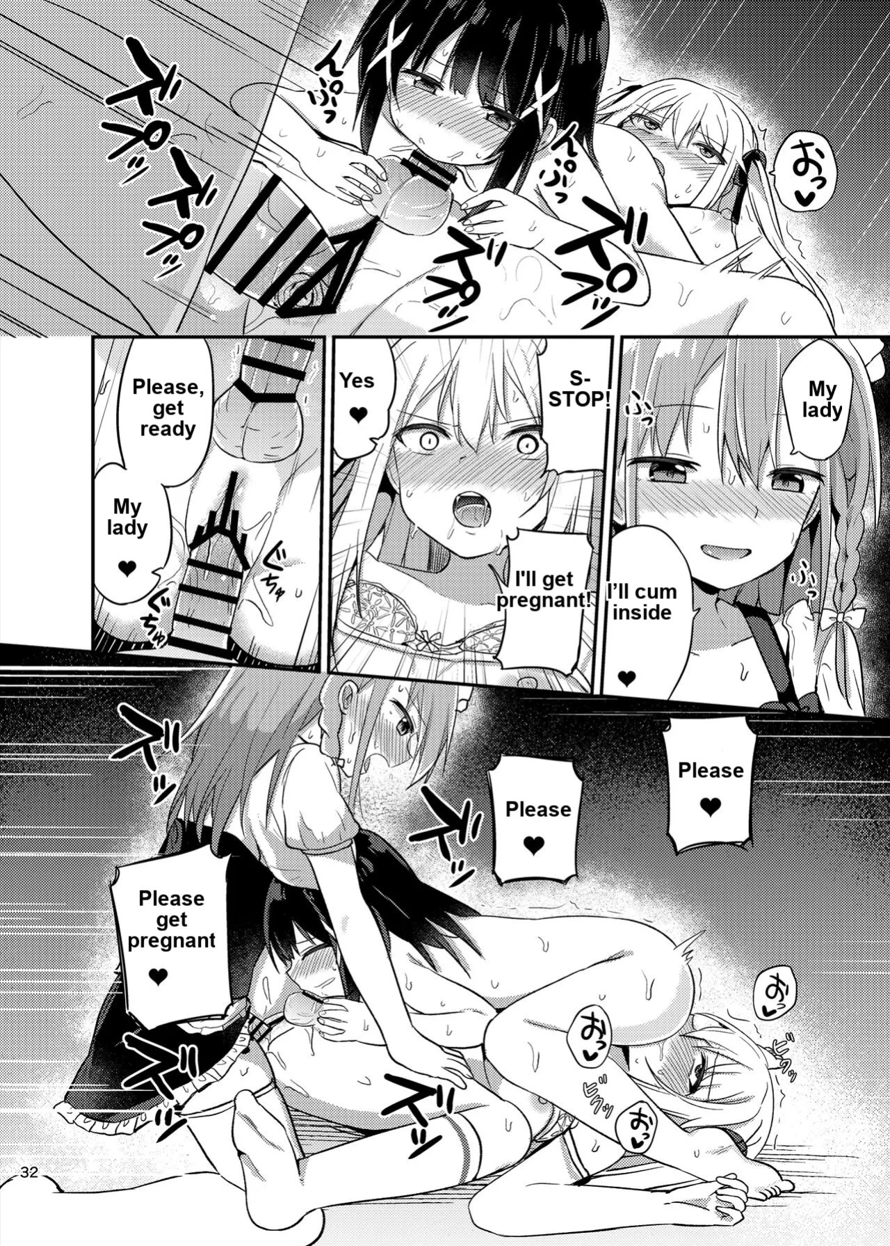 Ojou-sama Gakkou ni Onna Kyoushi toshite Funin Shita Ore to Futanari Ojou-sama 3