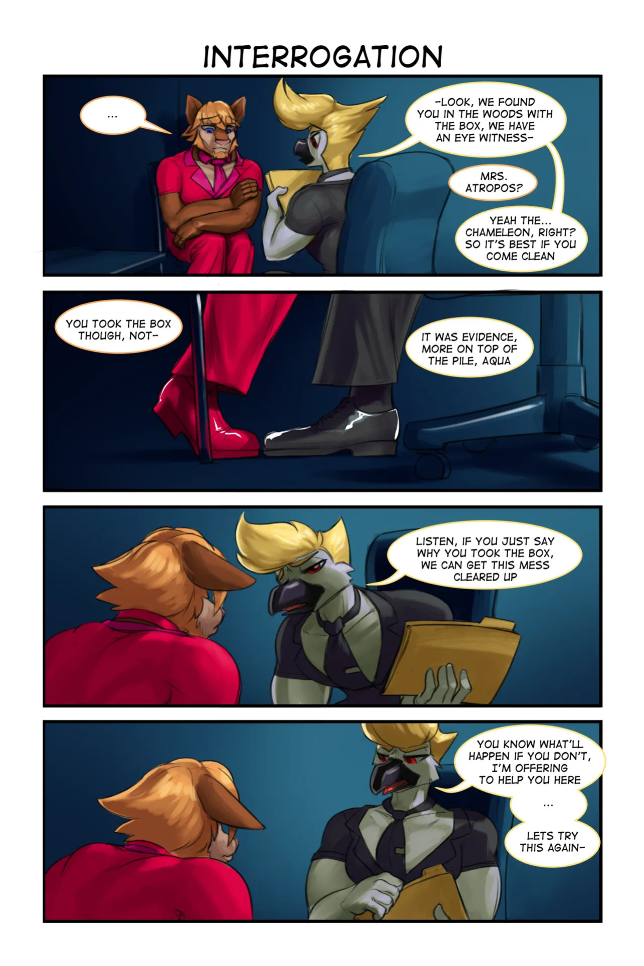 [simonaquarius] Amanda in Coveille (ongoing)