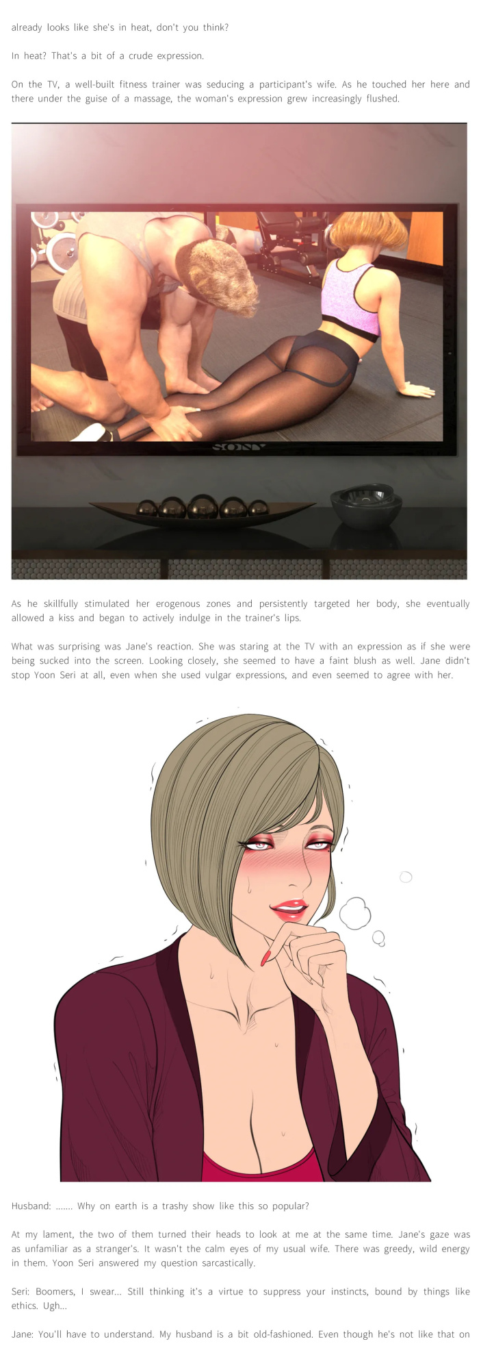 [Dr. Stein] Smoking Hypnosis Sub Characters Stories and Images (English)