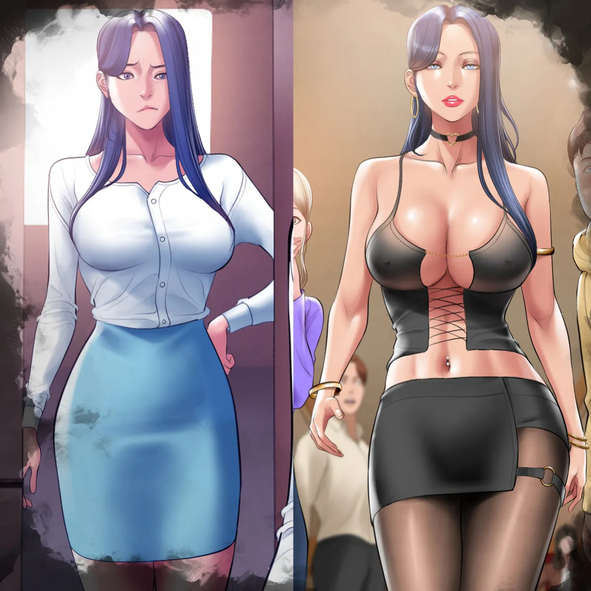 [Dr. Stein] Smoking Hypnosis Sub Characters Stories and Images (English)