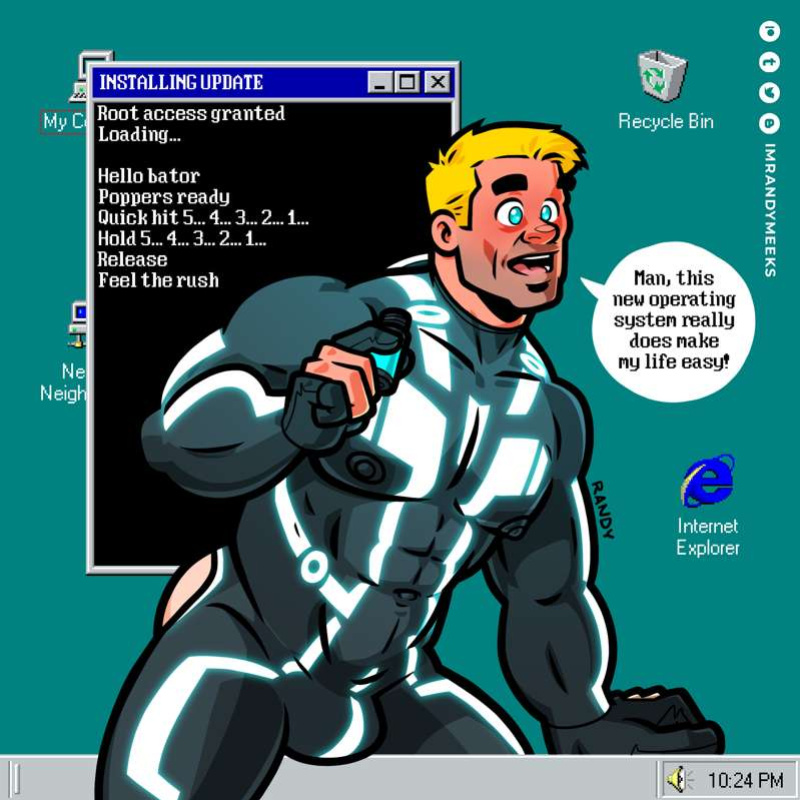 [Randy Meeks (randyslashtoons)] Tron Legacy