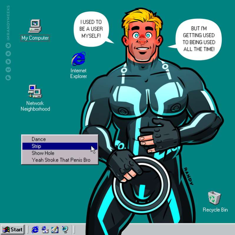 [Randy Meeks (randyslashtoons)] Tron Legacy