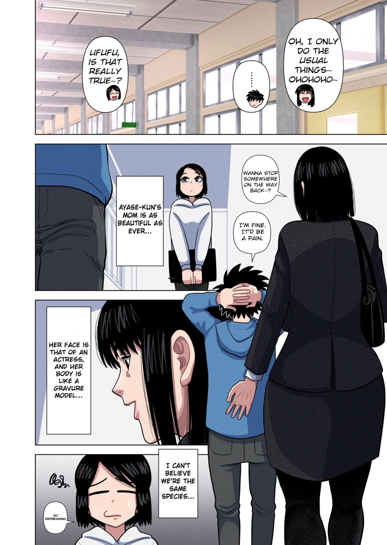[Gin Eiji] My mom & Homeroom Teacher Ended Up Having Sex [MTL]