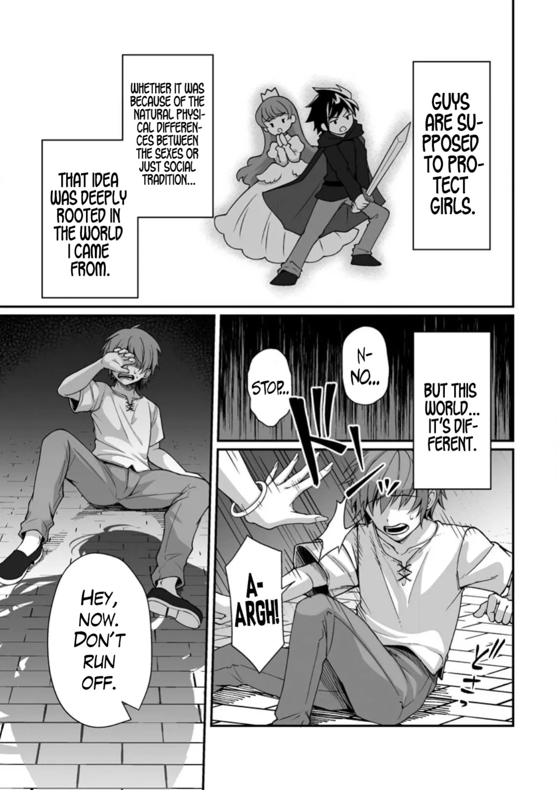 [Tomobashi Kametsu, Kurenai no Nita Mame] I, the Only Male Knight in a Chastity-Reversed World, Entered the Female Knight Academy and Was Treated as a Hero for Some Reason ~ Unrivaled in the Harem with My Unequaled Skills ~ Volume 1 [KappaBeast] [English]