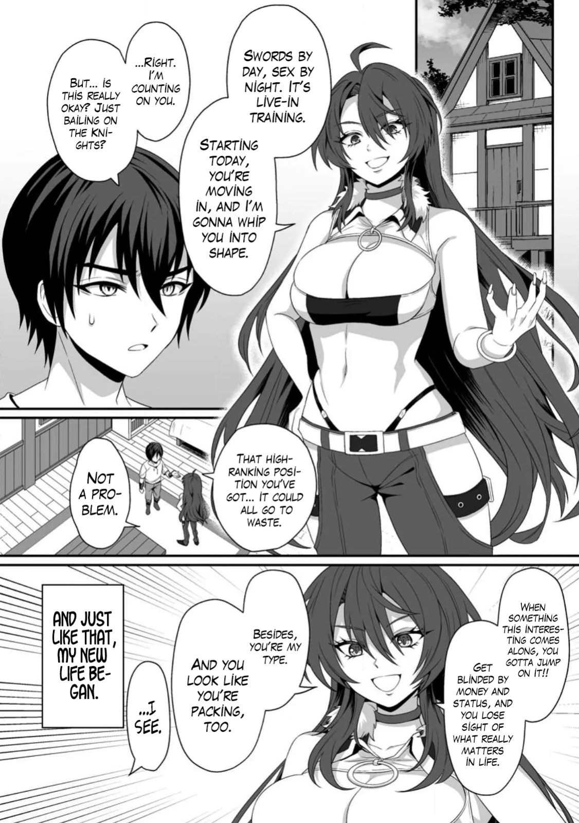 [Tomobashi Kametsu, Kurenai no Nita Mame] I, the Only Male Knight in a Chastity-Reversed World, Entered the Female Knight Academy and Was Treated as a Hero for Some Reason ~ Unrivaled in the Harem with My Unequaled Skills ~ Volume 1 [KappaBeast] [English]