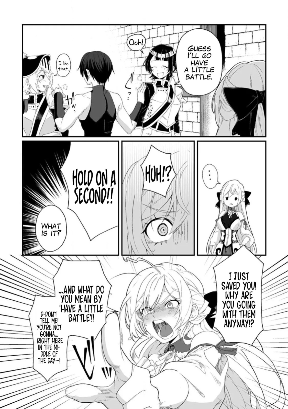 [Tomobashi Kametsu, Kurenai no Nita Mame] I, the Only Male Knight in a Chastity-Reversed World, Entered the Female Knight Academy and Was Treated as a Hero for Some Reason ~ Unrivaled in the Harem with My Unequaled Skills ~ Volume 1 [KappaBeast] [English]