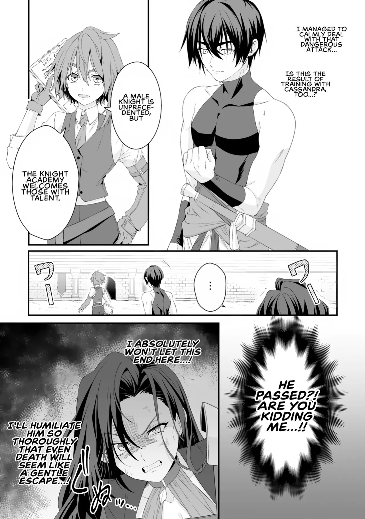 [Tomobashi Kametsu, Kurenai no Nita Mame] I, the Only Male Knight in a Chastity-Reversed World, Entered the Female Knight Academy and Was Treated as a Hero for Some Reason ~ Unrivaled in the Harem with My Unequaled Skills ~ Volume 1 [KappaBeast] [English]