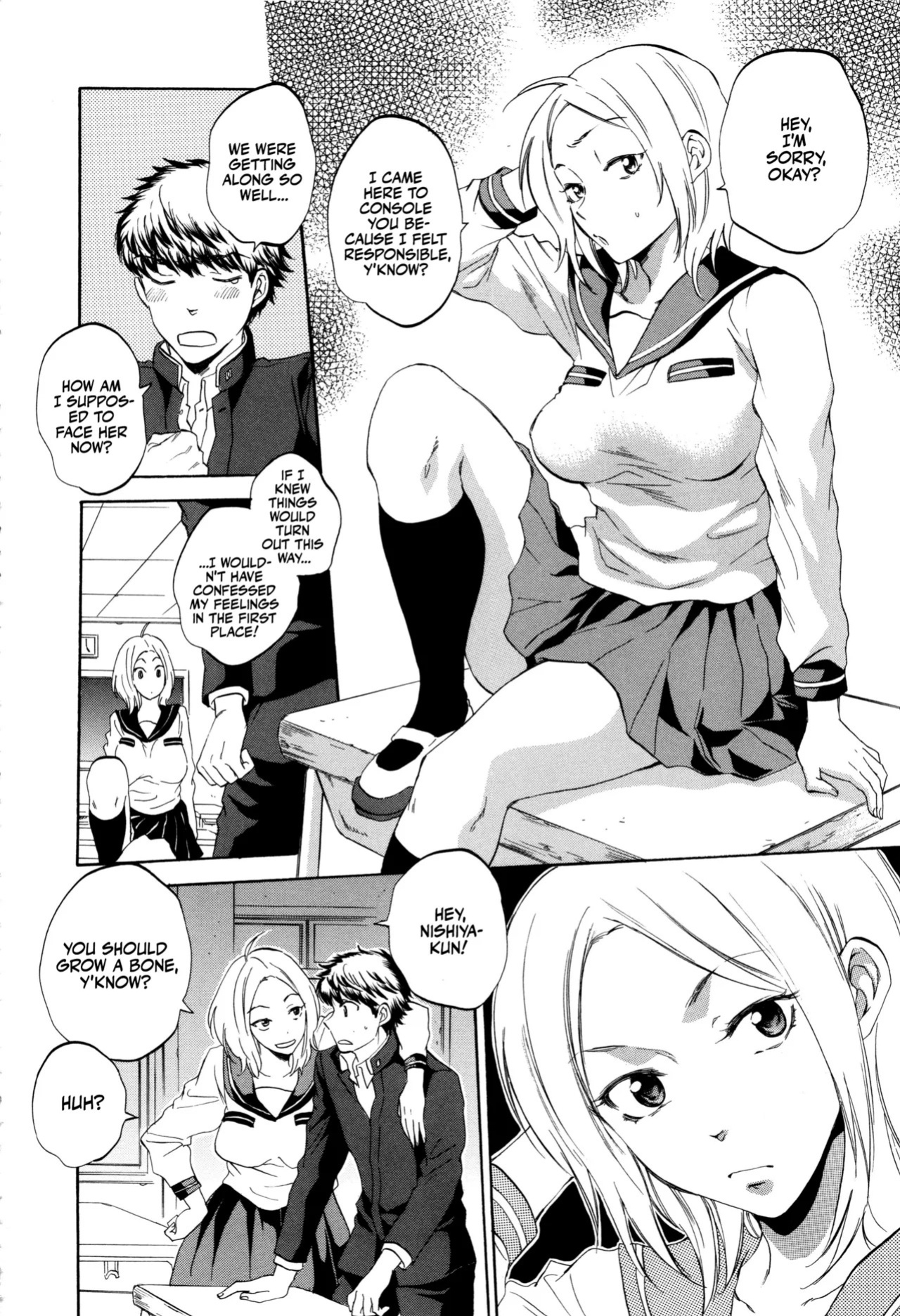 [Sabusuka] Kanojo ga Miteru Boku no Sex | His Girlfriend's Watching Us Have Sex! [English] [Team Rabu2]