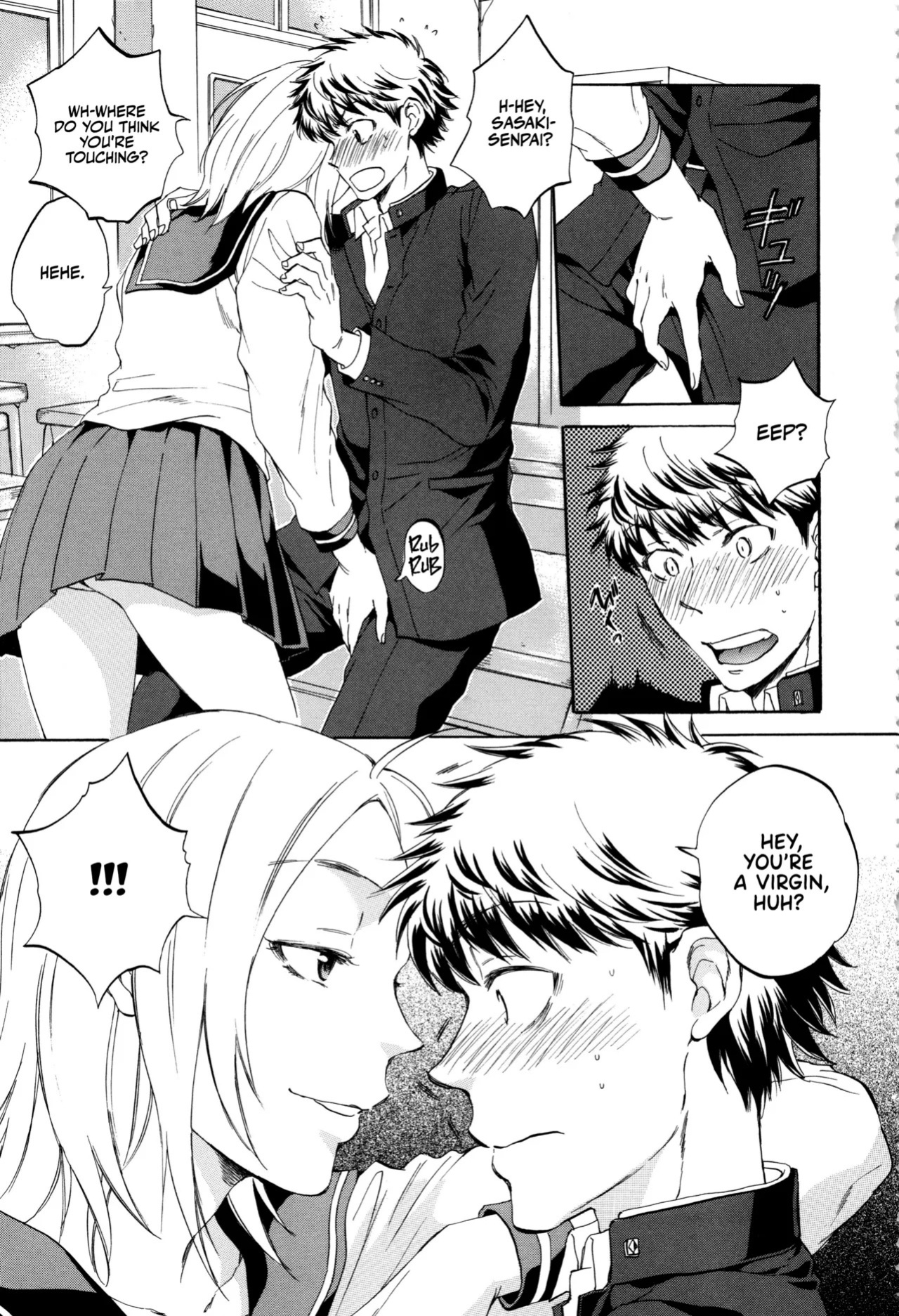 [Sabusuka] Kanojo ga Miteru Boku no Sex | His Girlfriend's Watching Us Have Sex! [English] [Team Rabu2]