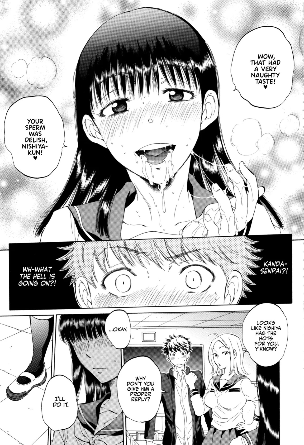[Sabusuka] Kanojo ga Miteru Boku no Sex | His Girlfriend's Watching Us Have Sex! [English] [Team Rabu2]