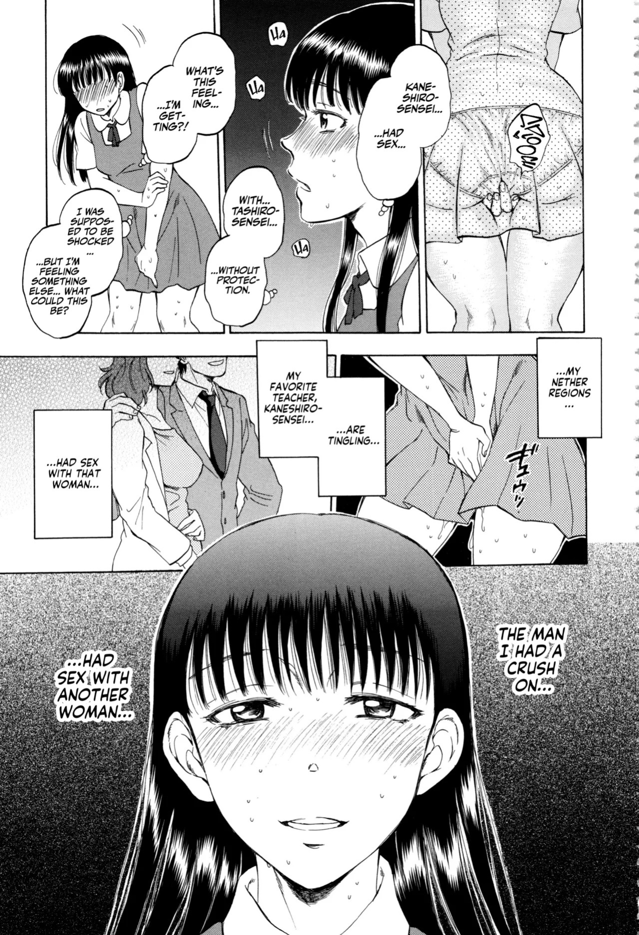 [Sabusuka] Kanojo ga Miteru Boku no Sex | His Girlfriend's Watching Us Have Sex! [English] [Team Rabu2]