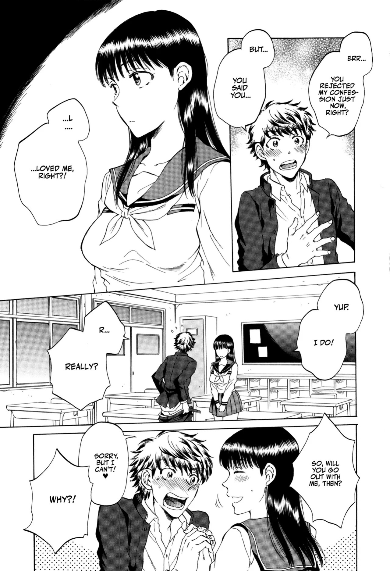 [Sabusuka] Kanojo ga Miteru Boku no Sex | His Girlfriend's Watching Us Have Sex! [English] [Team Rabu2]