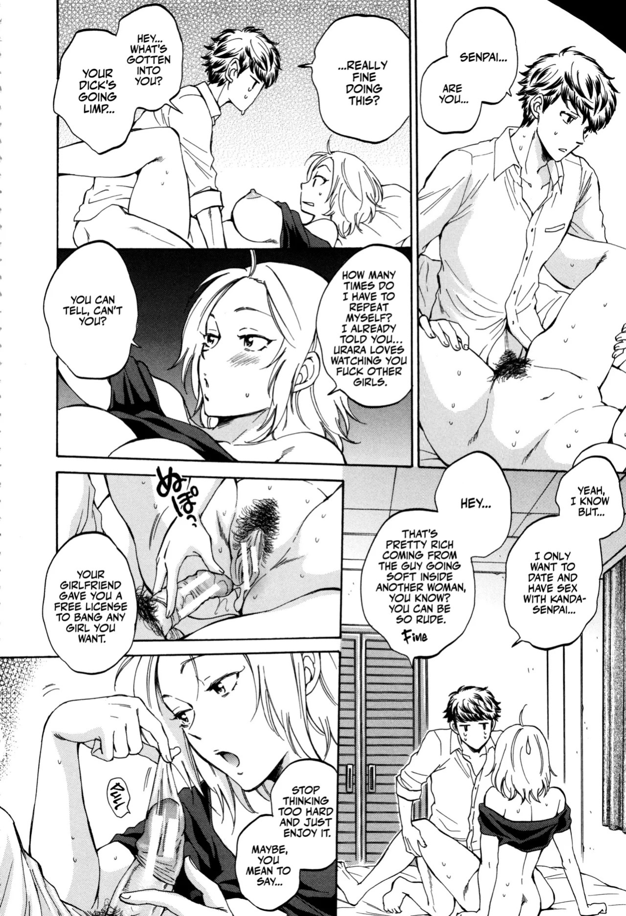 [Sabusuka] Kanojo ga Miteru Boku no Sex | His Girlfriend's Watching Us Have Sex! [English] [Team Rabu2]