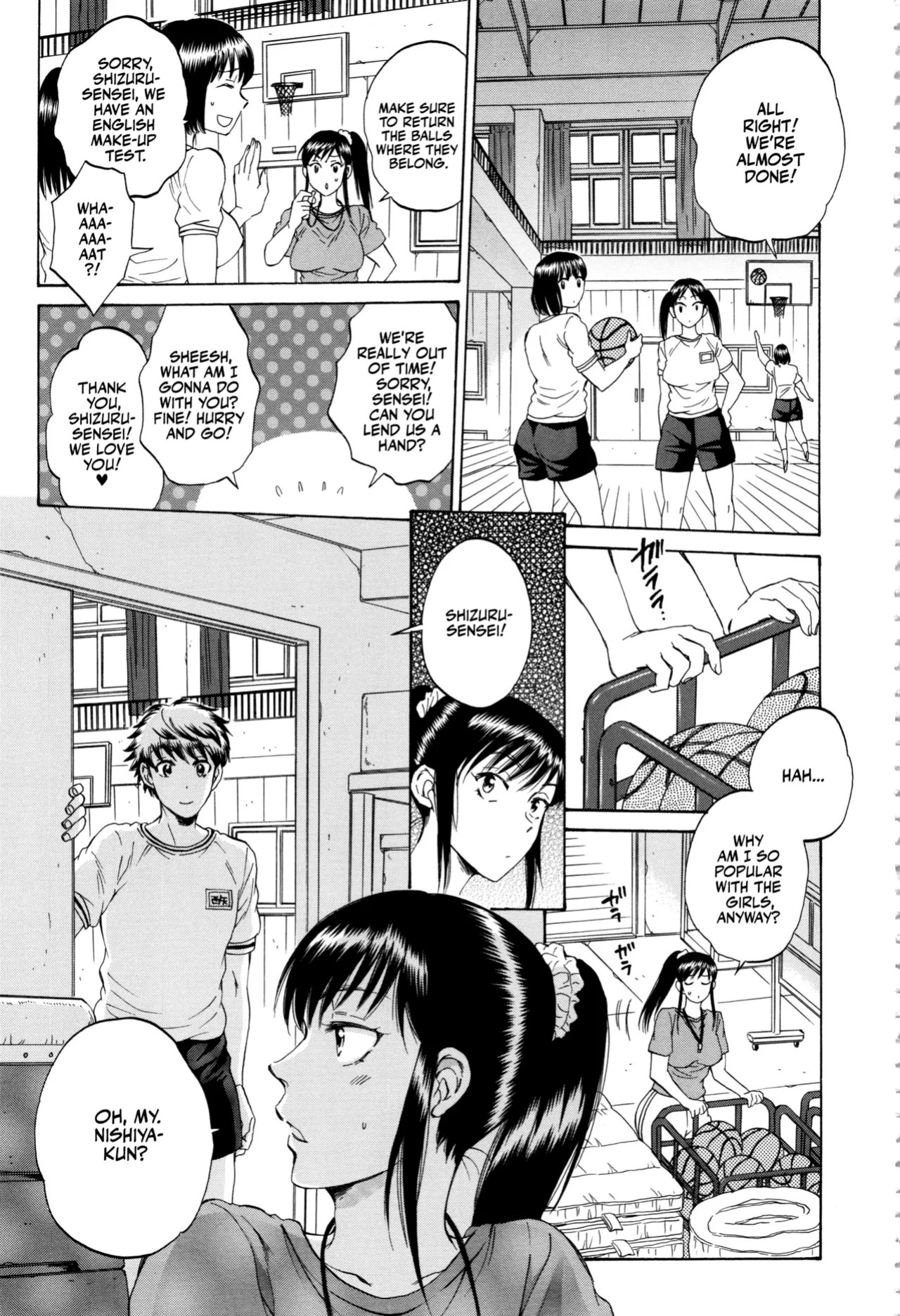 [Sabusuka] Kanojo ga Miteru Boku no Sex | His Girlfriend's Watching Us Have Sex! [English] [Team Rabu2]