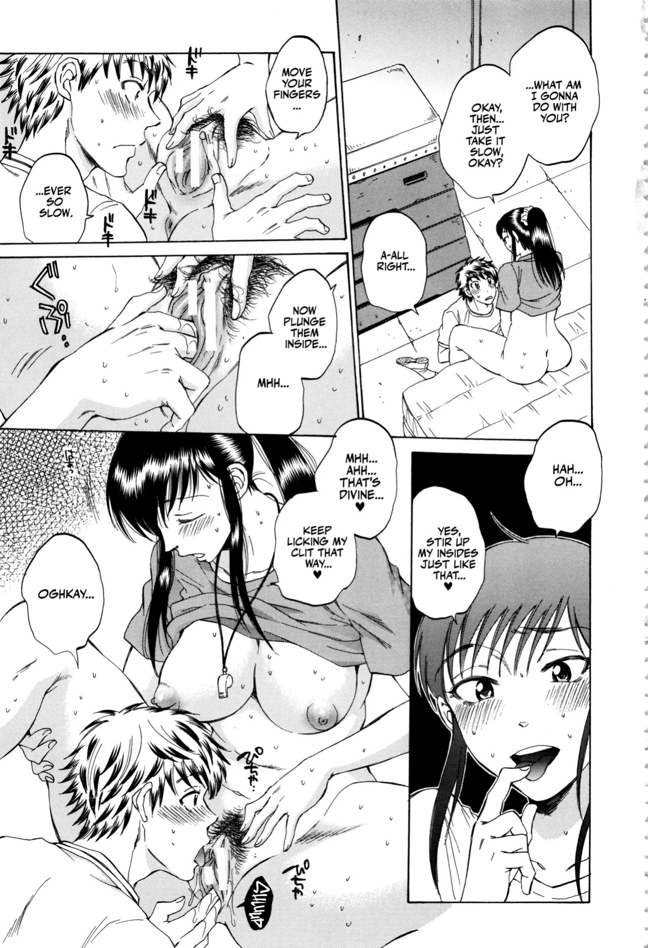 [Sabusuka] Kanojo ga Miteru Boku no Sex | His Girlfriend's Watching Us Have Sex! [English] [Team Rabu2]