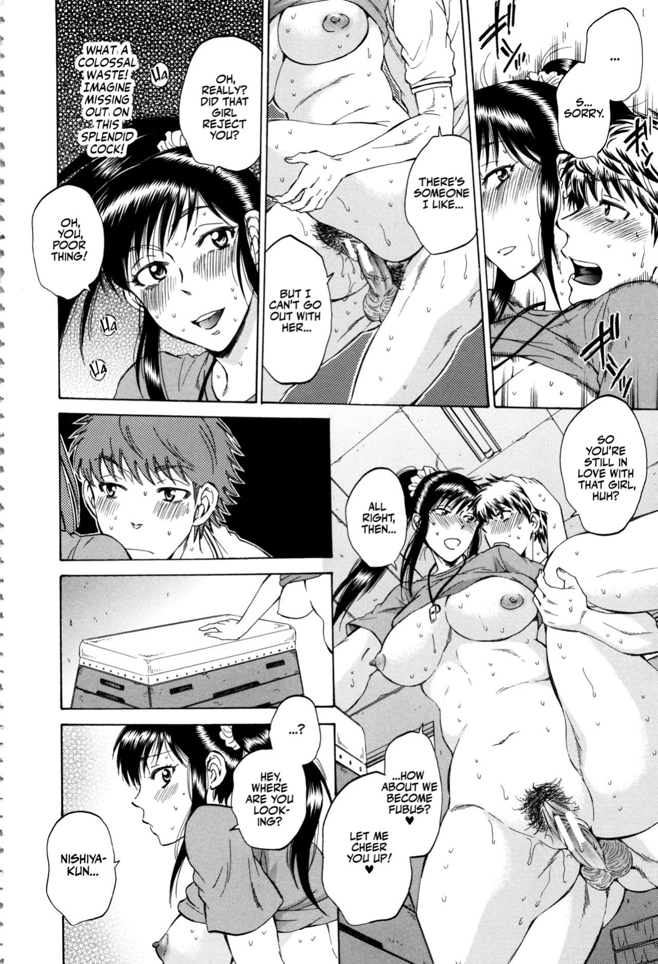 [Sabusuka] Kanojo ga Miteru Boku no Sex | His Girlfriend's Watching Us Have Sex! [English] [Team Rabu2]