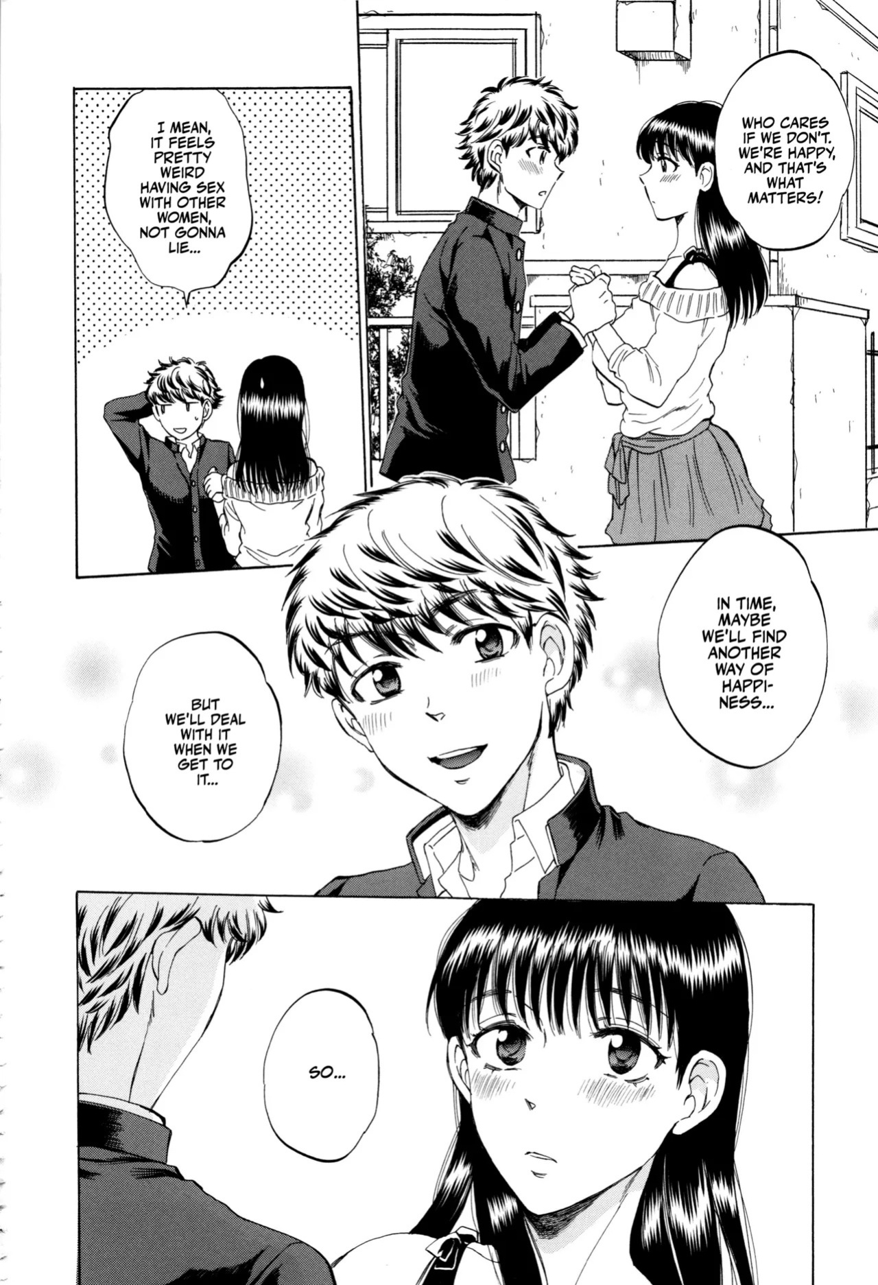 [Sabusuka] Kanojo ga Miteru Boku no Sex | His Girlfriend's Watching Us Have Sex! [English] [Team Rabu2]