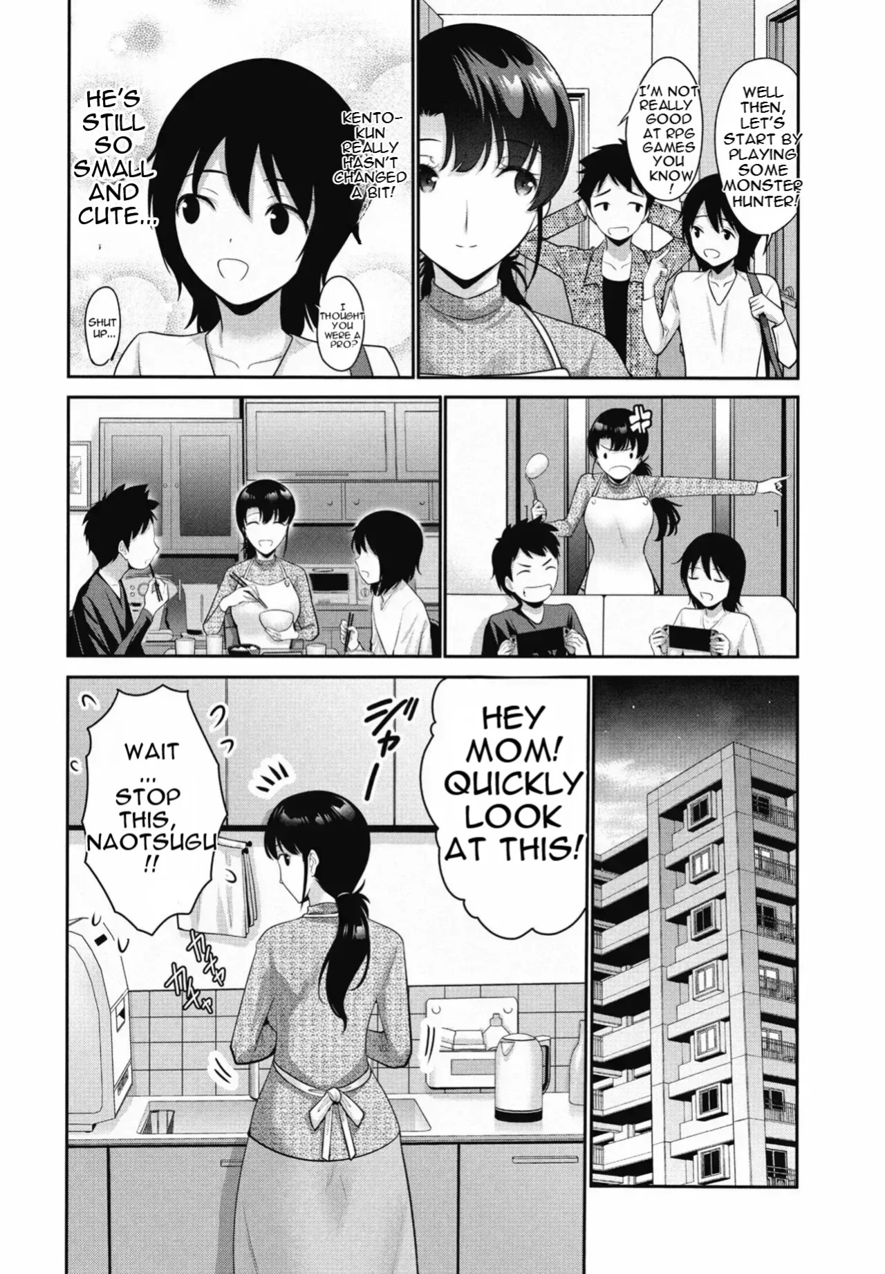 [Nishikawa Kou] Okasan SWAP Zenpen | Mom SWAP: Part 1 [English] [MTL] [Digital]
