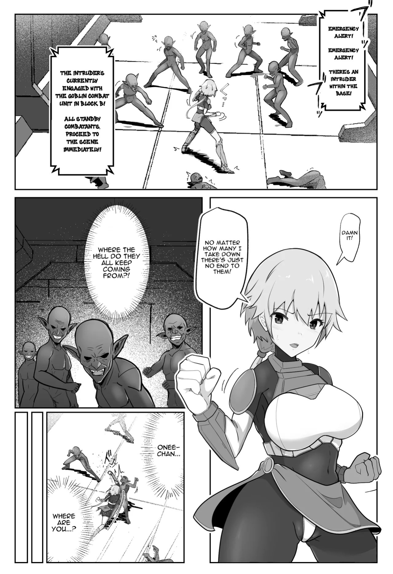 [Arujima] Soukou Senki Assault Pink ~Uragiri no Henshin Heroine~ [English]