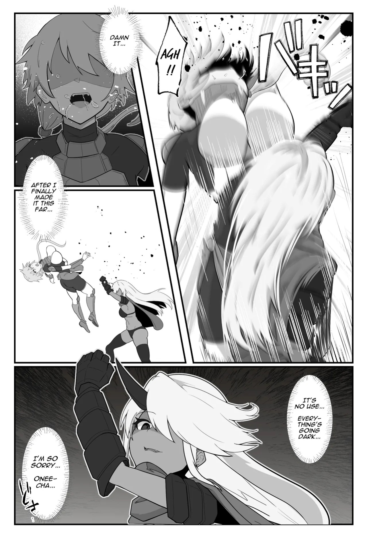 [Arujima] Soukou Senki Assault Pink ~Uragiri no Henshin Heroine~ [English]