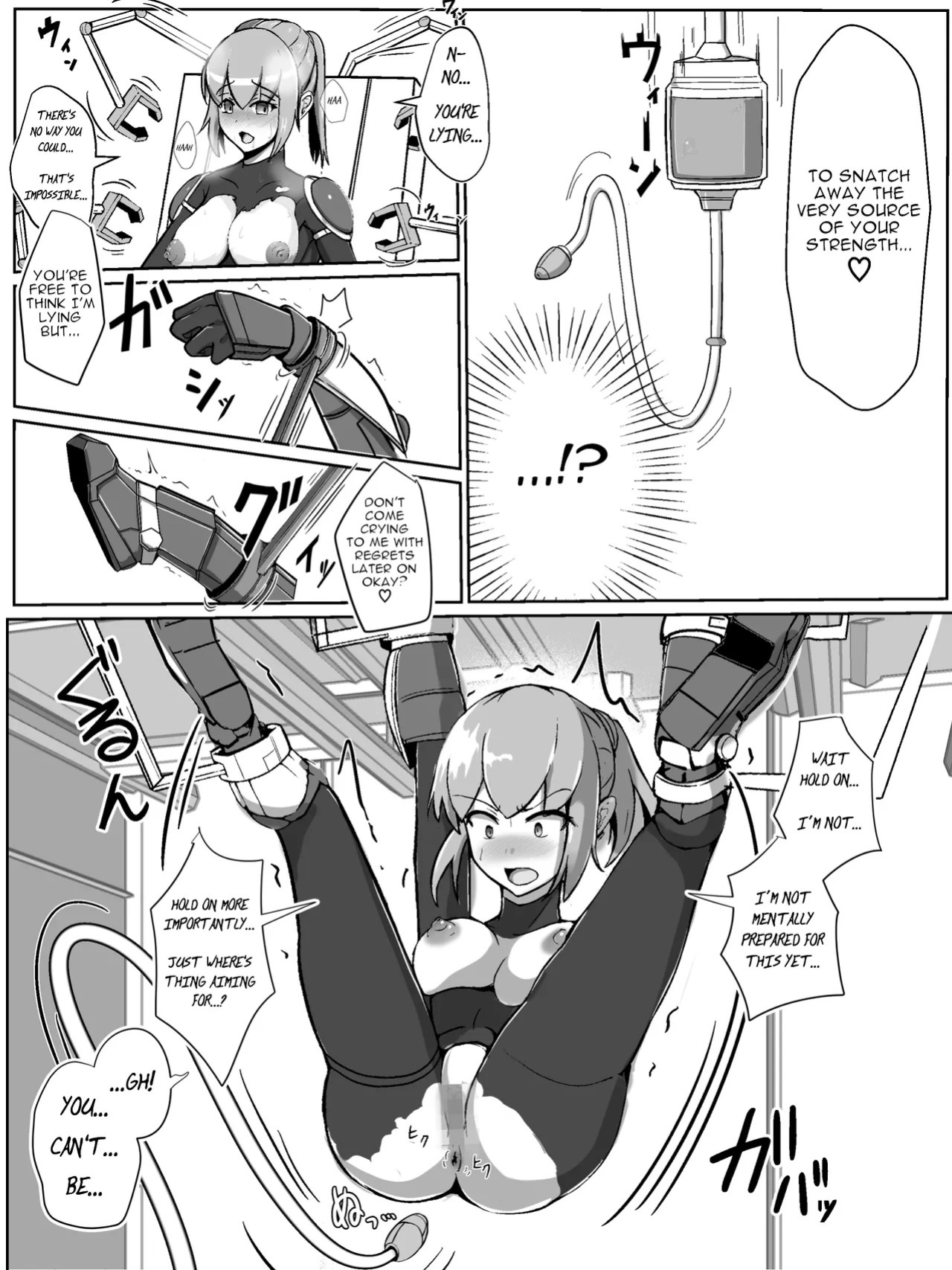 [Arujima] Soukou Senki Assault Blue ~Haiboku Heroine Subete o Ubaware Zetsubousu~ [English]