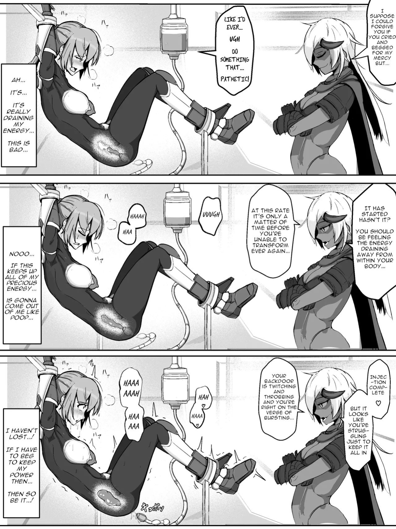 [Arujima] Soukou Senki Assault Blue ~Haiboku Heroine Subete o Ubaware Zetsubousu~ [English]