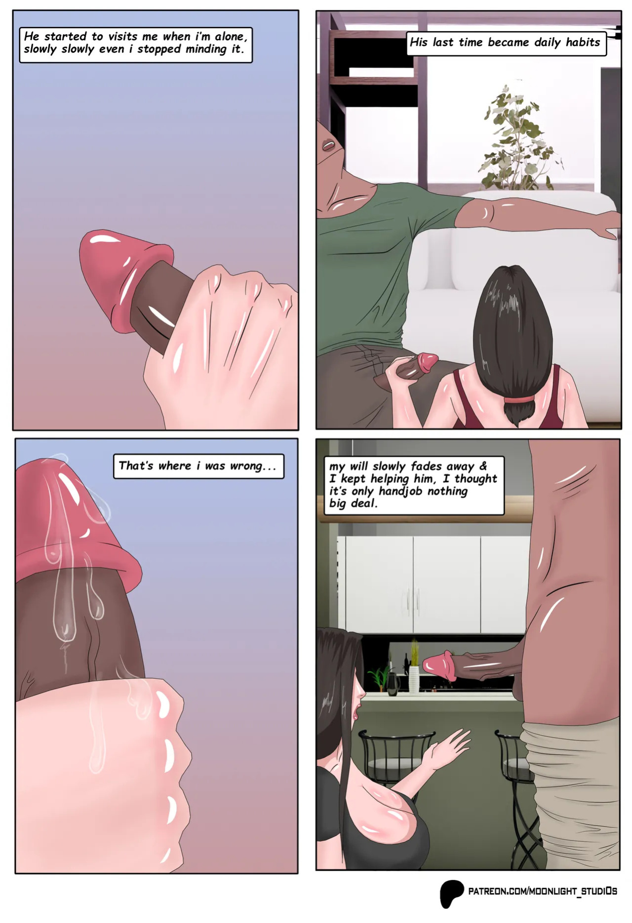 Mom handles the bully chapter 1-4 [Moonlight_studios]