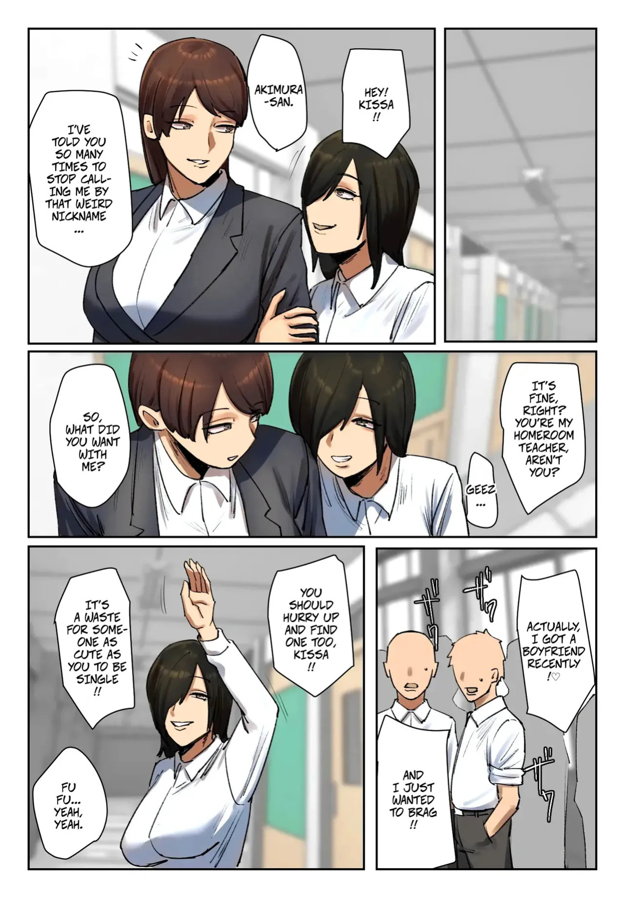 [Chotto B-sen] Strip Down To Your Underwear and Appologize To Your Student -- Seito no Shitagi o Tsukete Shazai Shiro [Full Color-ban]