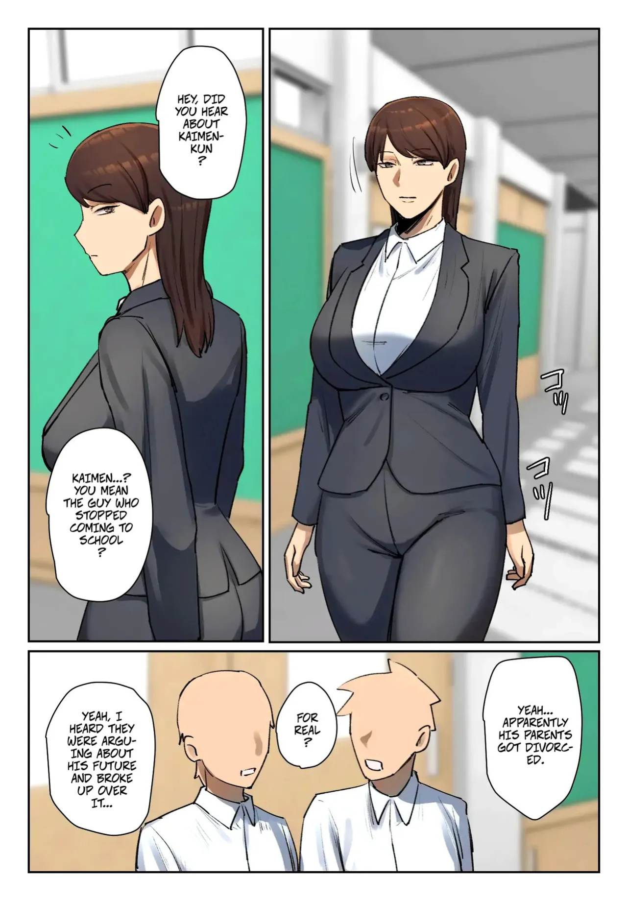 [Chotto B-sen] Strip Down To Your Underwear and Appologize To Your Student -- Seito no Shitagi o Tsukete Shazai Shiro [Full Color-ban]