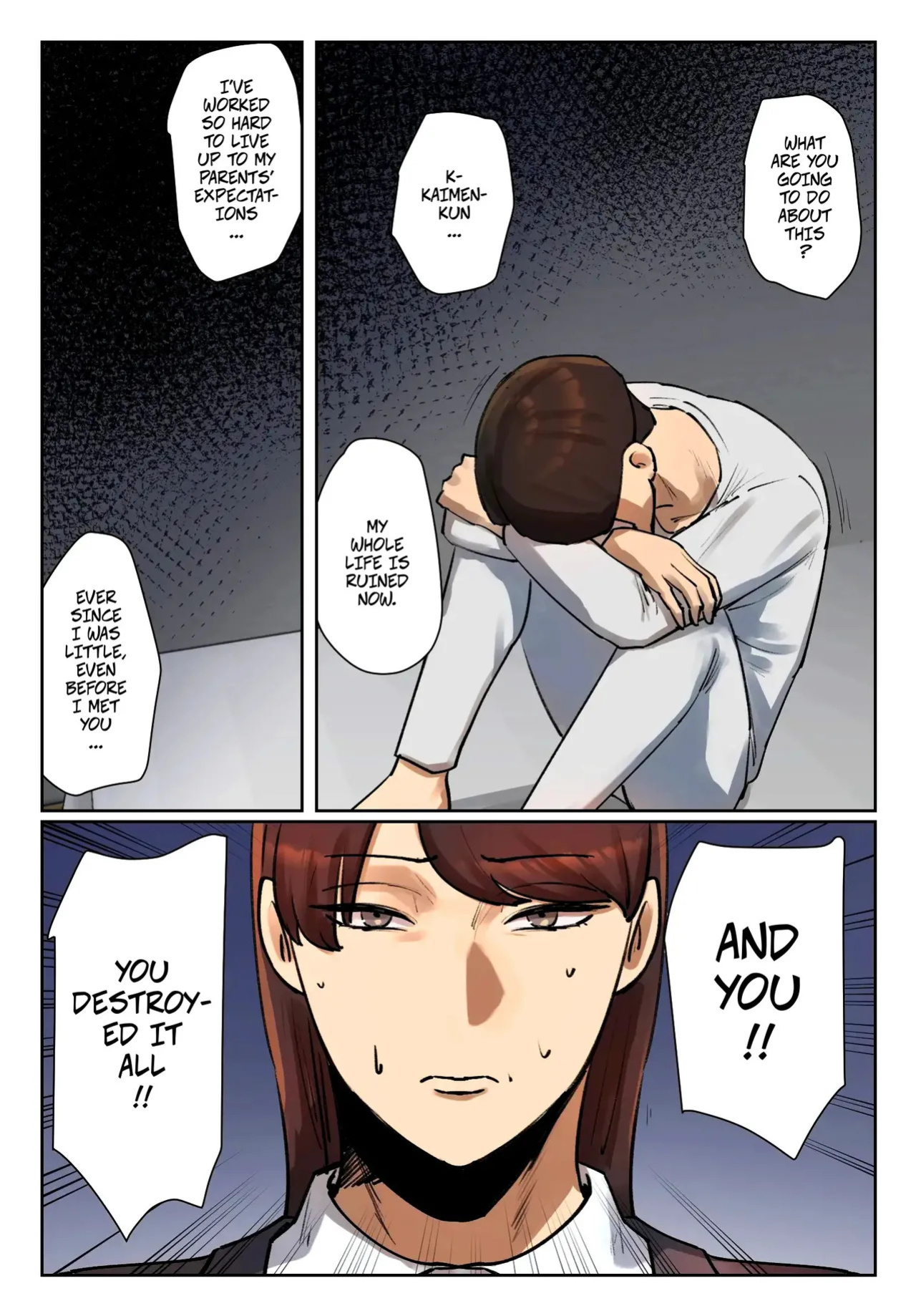 [Chotto B-sen] Strip Down To Your Underwear and Appologize To Your Student -- Seito no Shitagi o Tsukete Shazai Shiro [Full Color-ban]