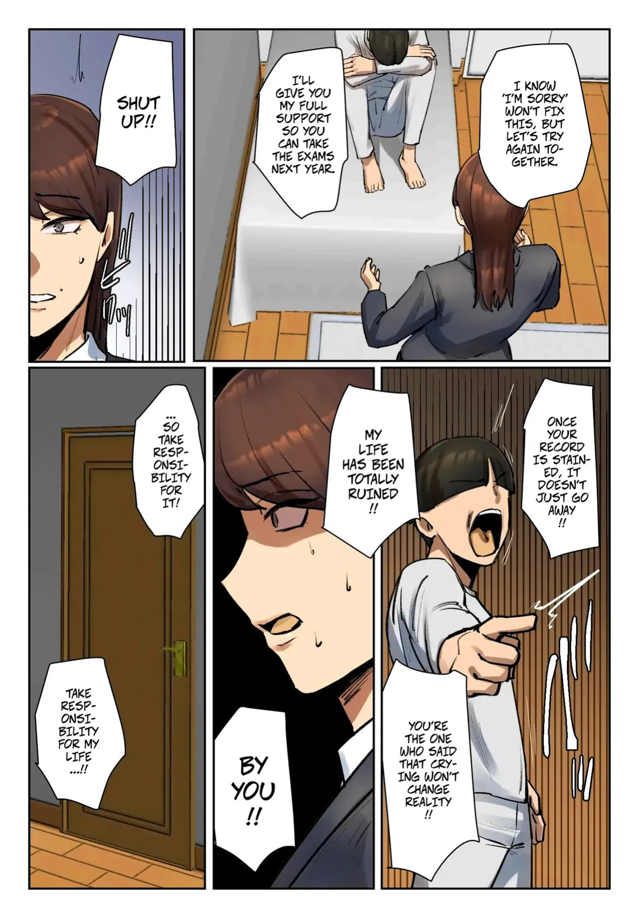 [Chotto B-sen] Strip Down To Your Underwear and Appologize To Your Student -- Seito no Shitagi o Tsukete Shazai Shiro [Full Color-ban]