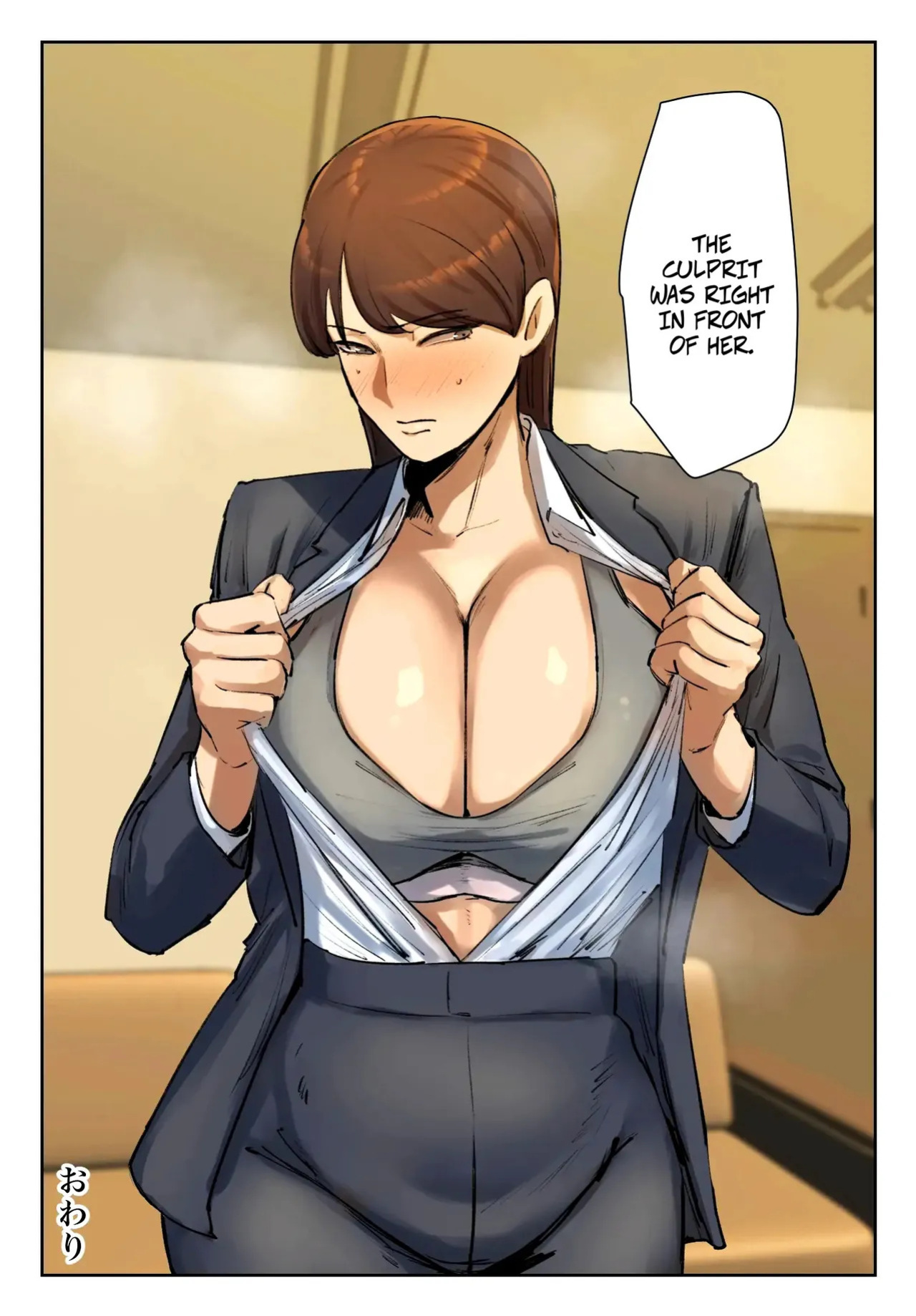 [Chotto B-sen] Strip Down To Your Underwear and Appologize To Your Student -- Seito no Shitagi o Tsukete Shazai Shiro [Full Color-ban]