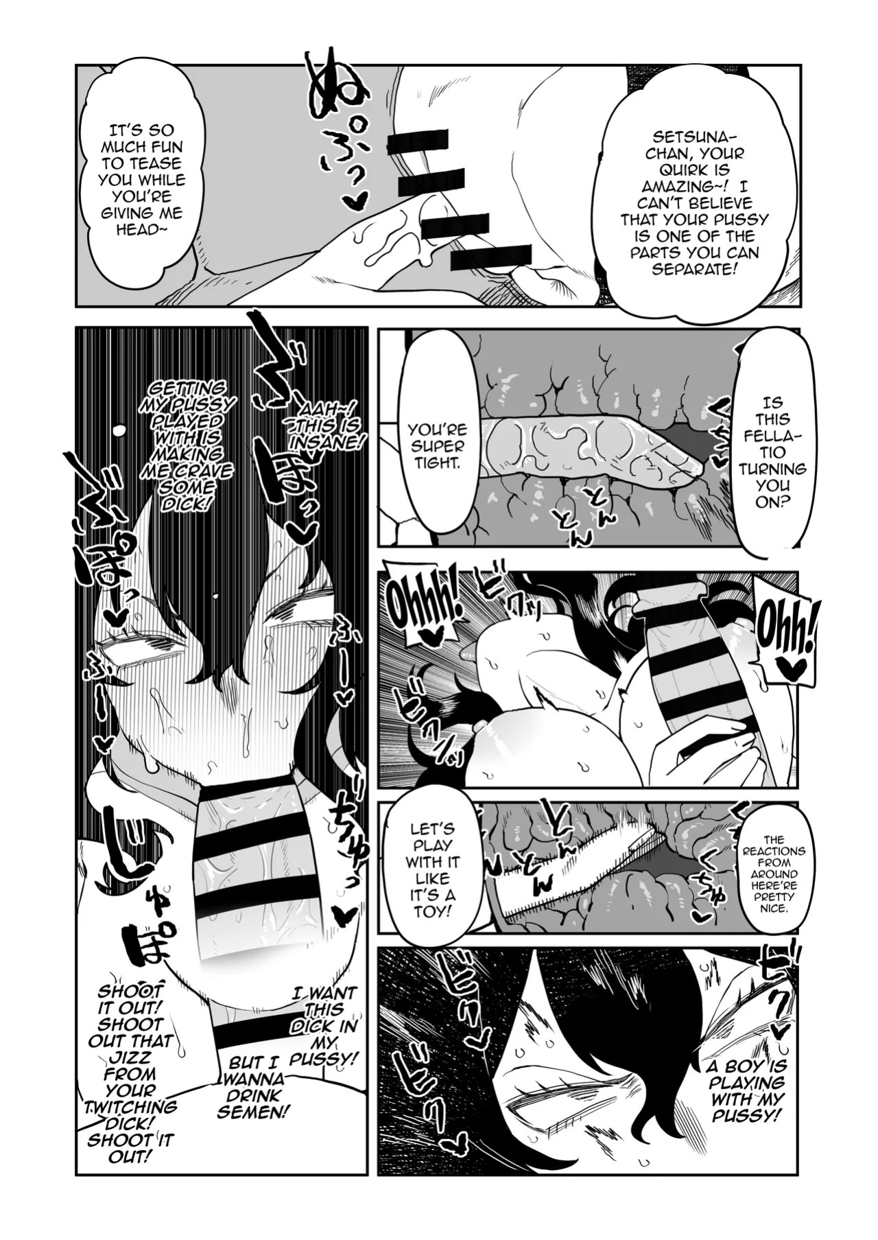 [Oekaki Kaki] Teisou Gyakuten no Hero Academia | Inverted Morality Hero Academia (Boku no Hero Academia) [CLASS 1-B COLLECTION] [English] {Doujins.com}