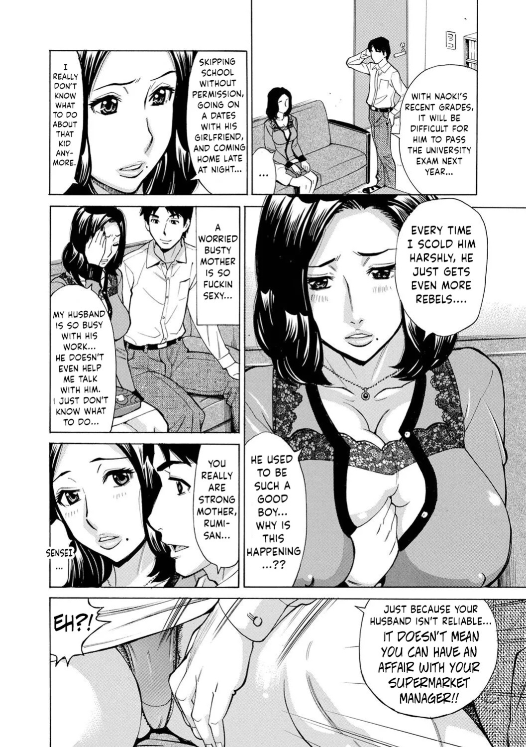 [Makibe Kataru] Dakaretagari no Tsuma Ch. 22 [English]
