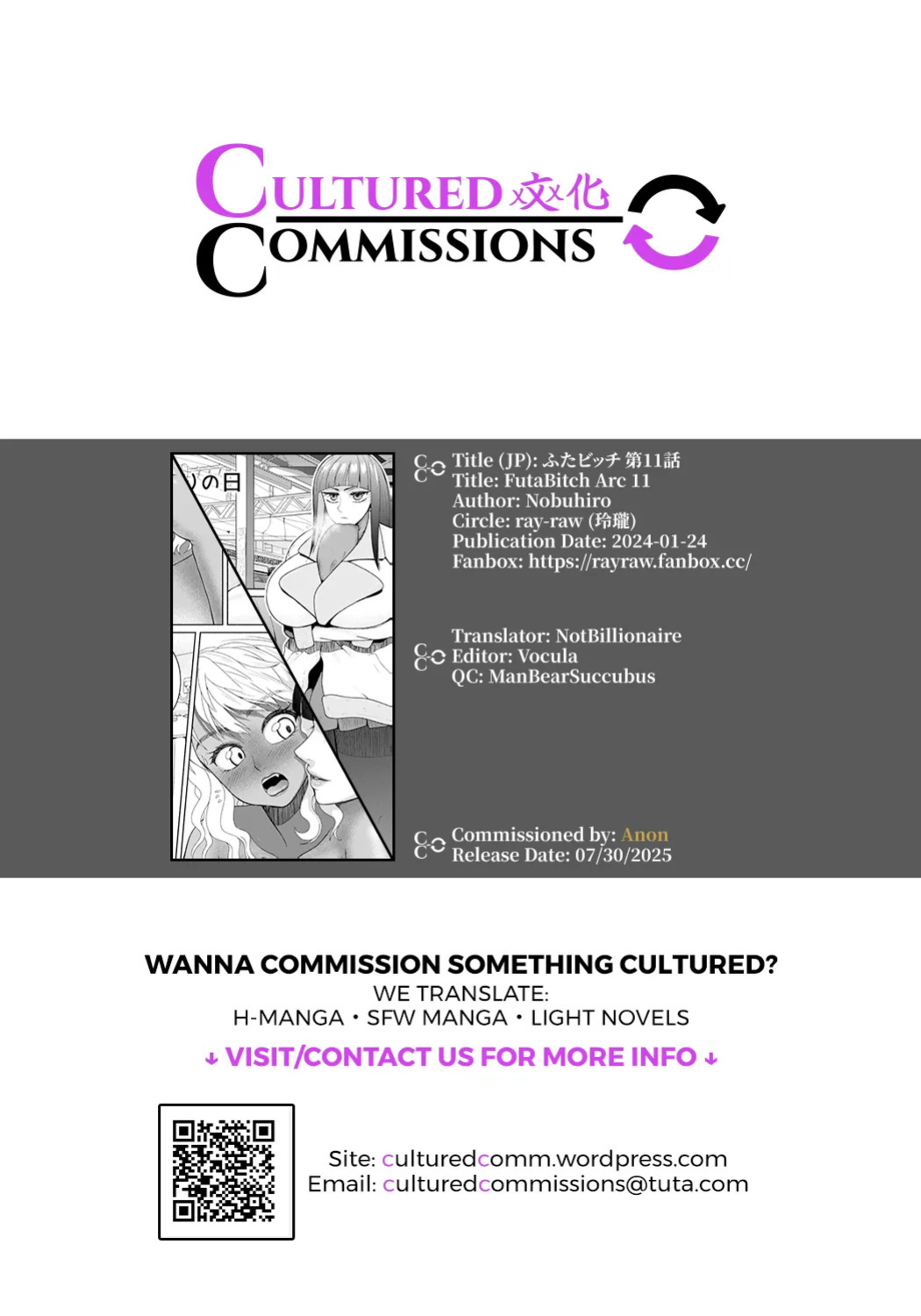 [ray-raw (Nobuhiro)] FutaBitch Arc 11-12 [English] [CulturedCommissions]