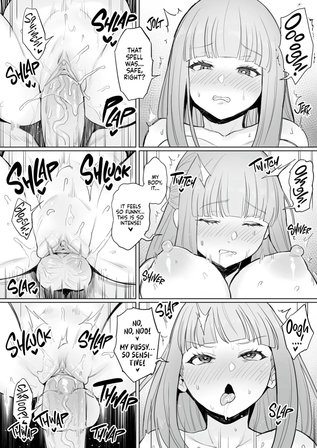 [COMEX (Zhen Lu)] Chinchin ga ookiku naru mahou | A Spell That Makes Your Dick Bigger (Sousou no Frieren) [English] [Decensored] [Digital]