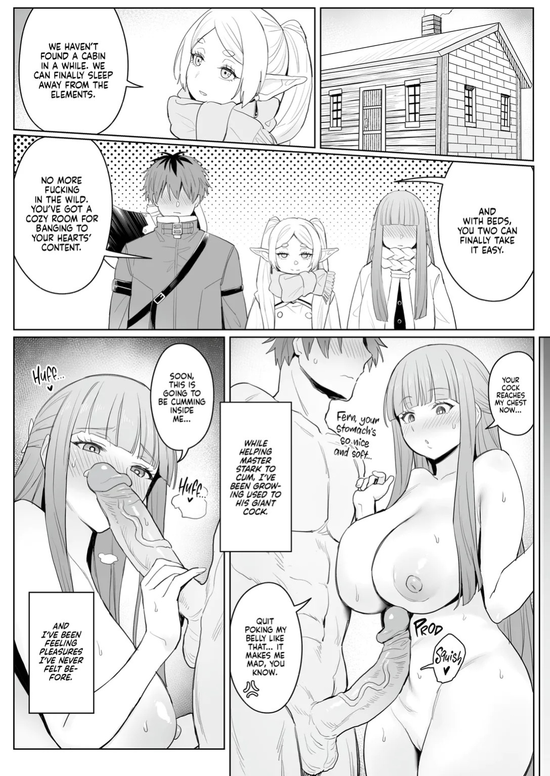 [COMEX (Zhen Lu)] Chinchin ga ookiku naru mahou | A Spell That Makes Your Dick Bigger (Sousou no Frieren) [English] [Decensored] [Digital]