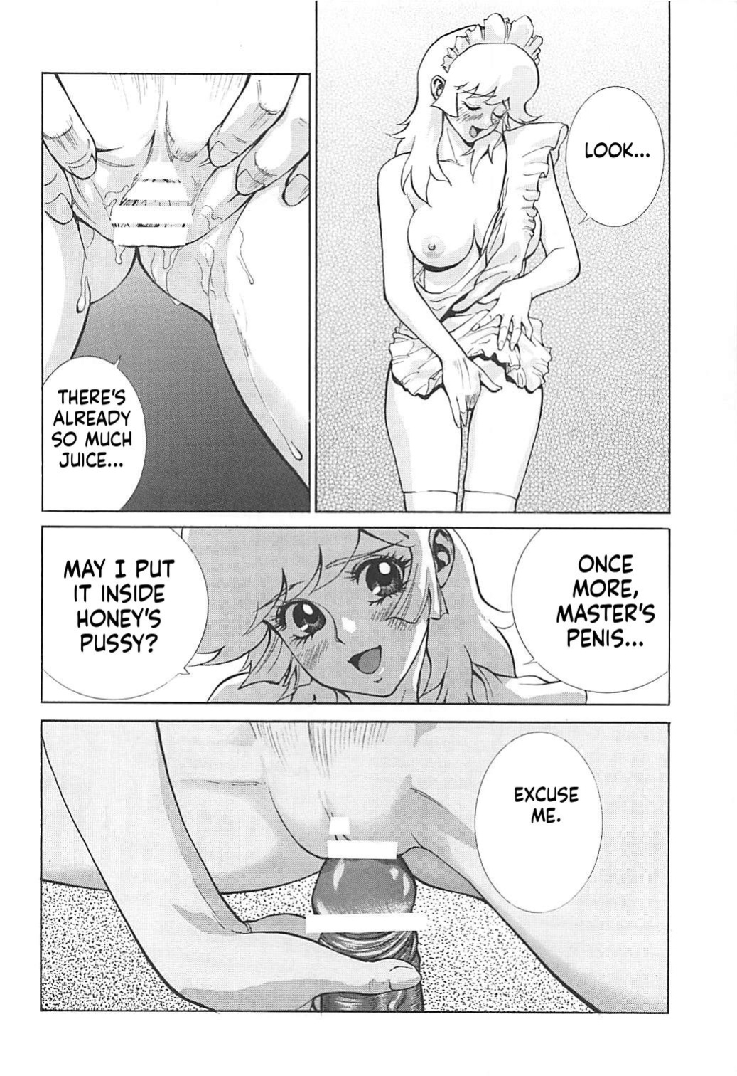 (C76) [Human High-Light Film (Shiosaba)] Naisho no Honey 2 (Cutey Honey) [English] [MTL]