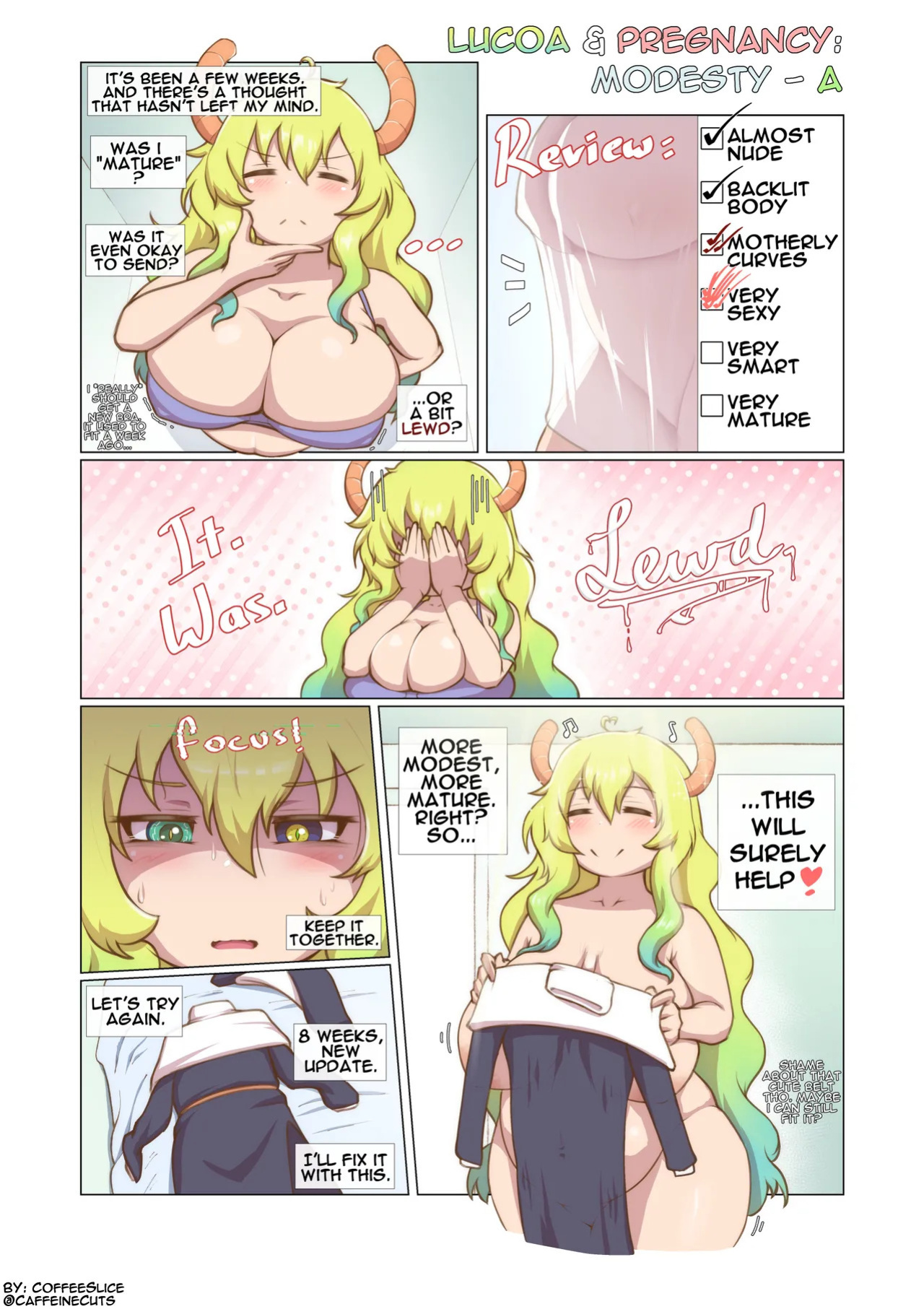 [CoffeeSlice] Lucoa & Pregnancy (Miss Kobayashi's Dragon Maid) [ongoing]