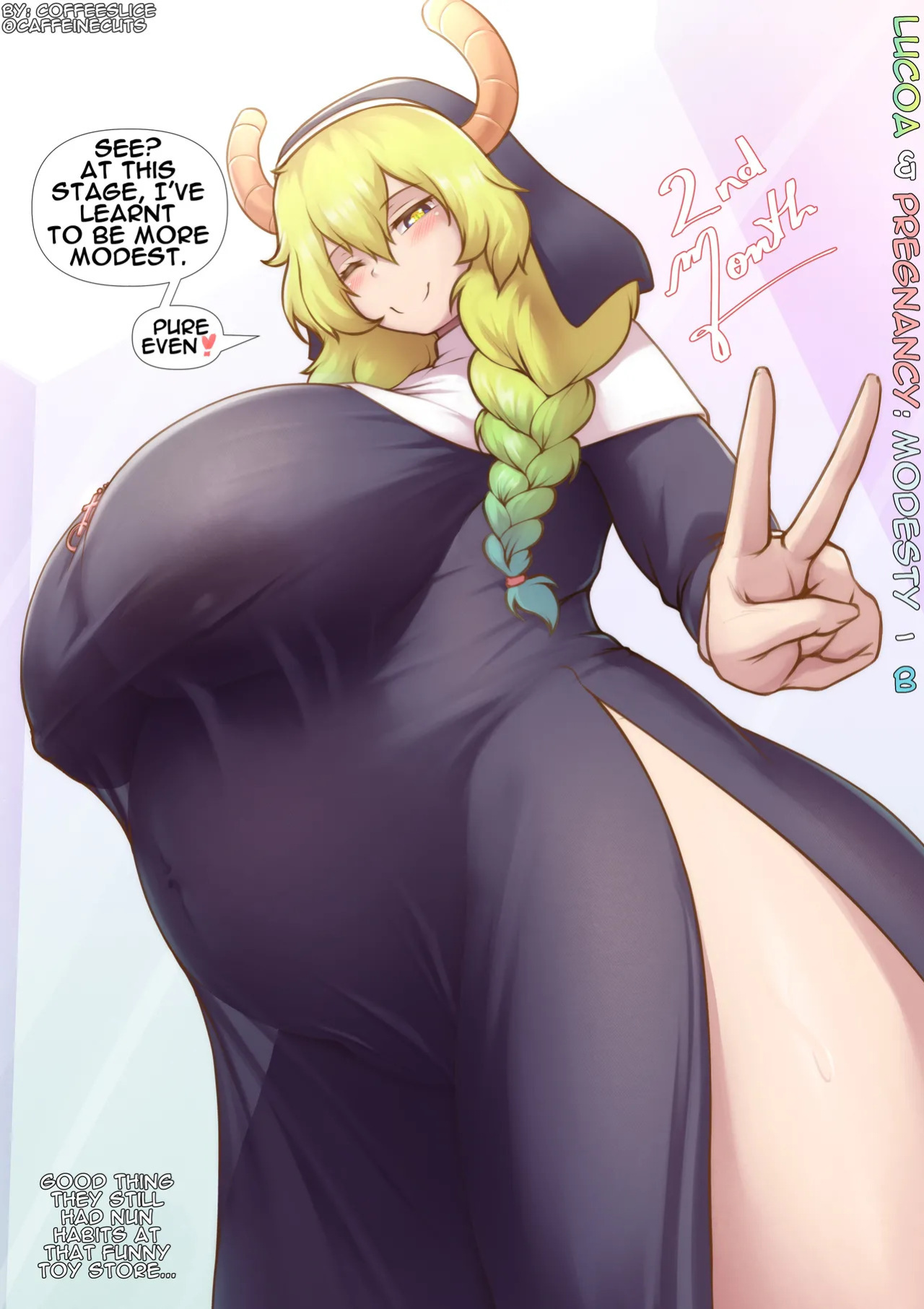 [CoffeeSlice] Lucoa & Pregnancy (Miss Kobayashi's Dragon Maid) [ongoing]