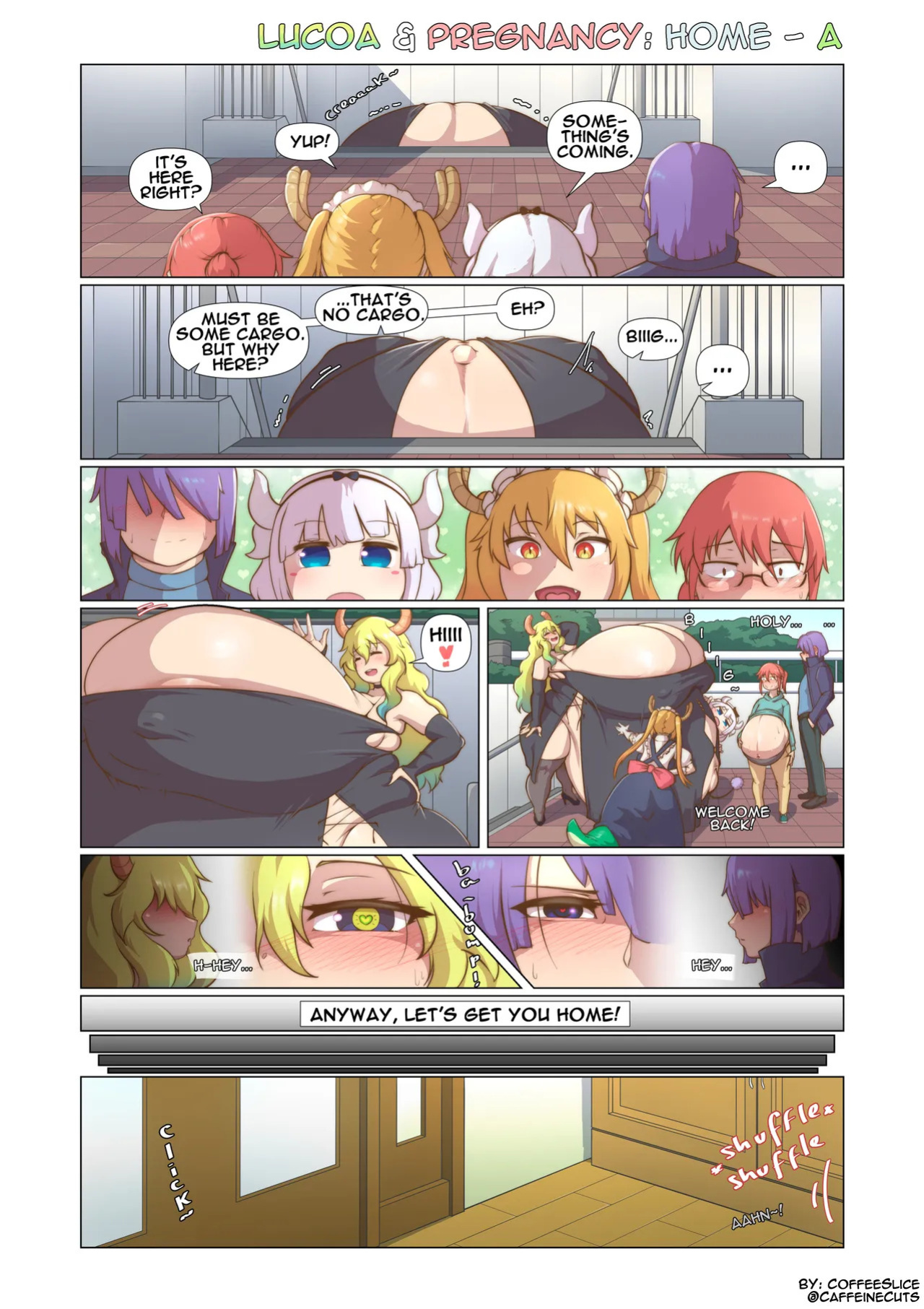[CoffeeSlice] Lucoa & Pregnancy (Miss Kobayashi's Dragon Maid) [ongoing]