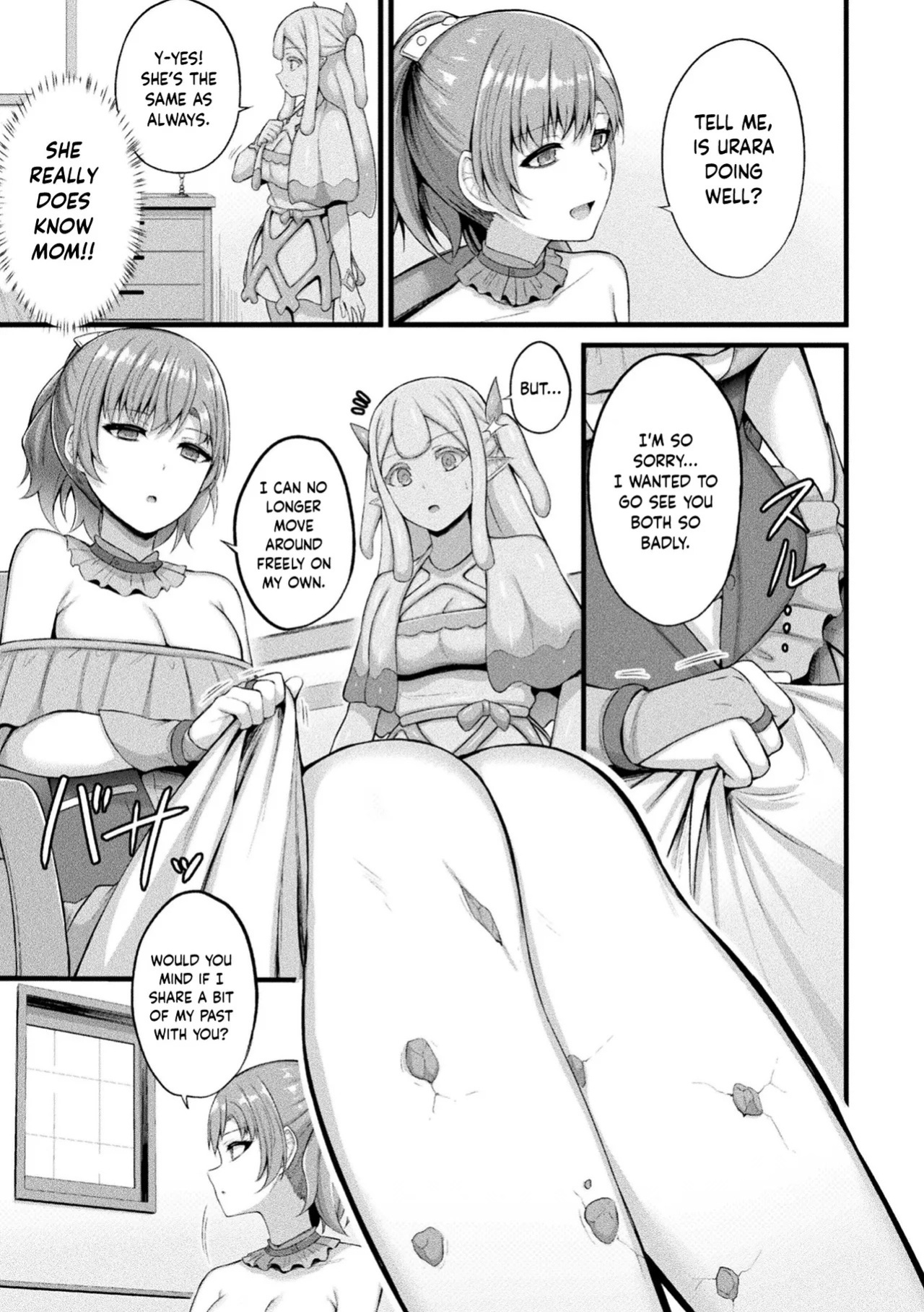 [Naitou Kirara] Slime Musume Meruru no Ecchi na Oshigoto Ch. 6 (COMIC Unreal 2026-06 Vol. 121) [English] [Digital]