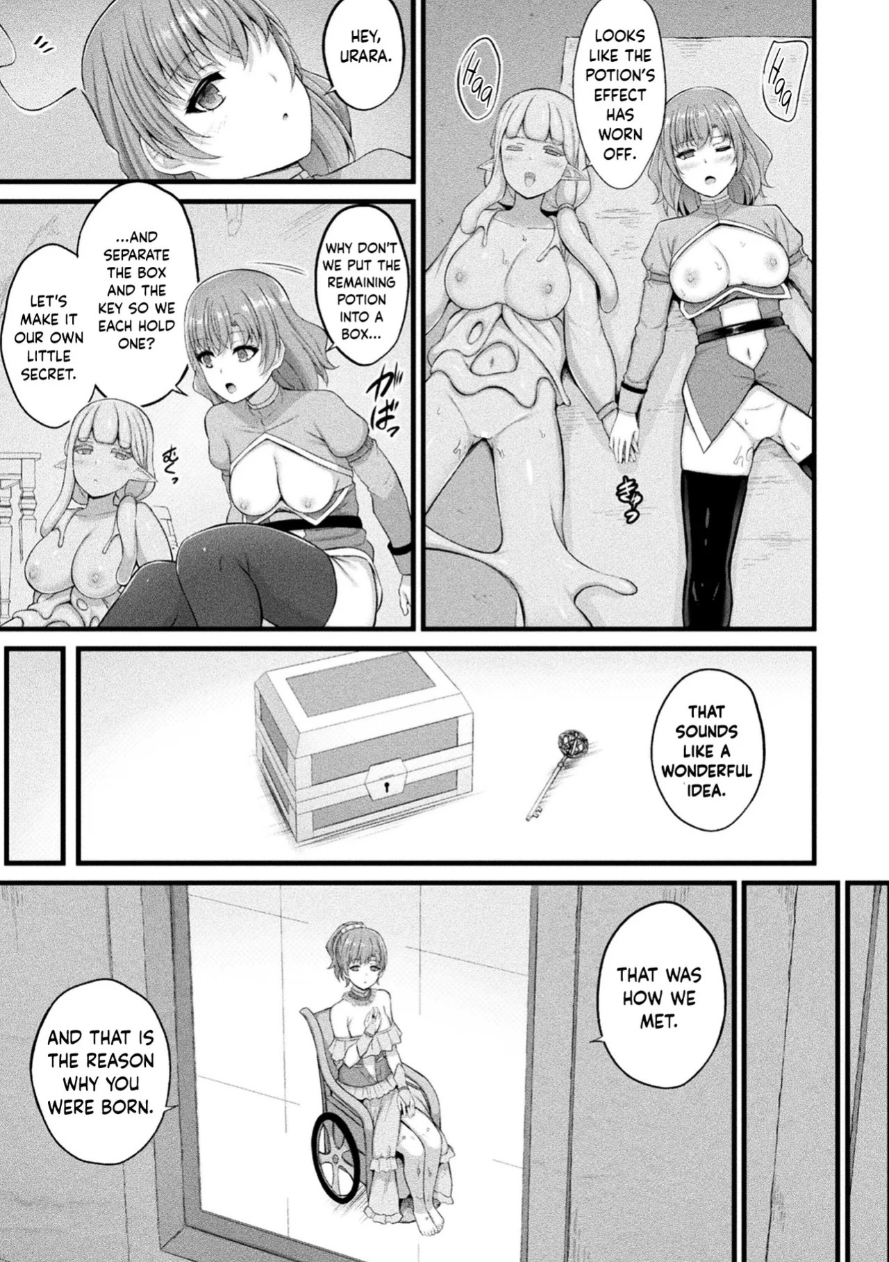 [Naitou Kirara] Slime Musume Meruru no Ecchi na Oshigoto Ch. 6 (COMIC Unreal 2026-06 Vol. 121) [English] [Digital]