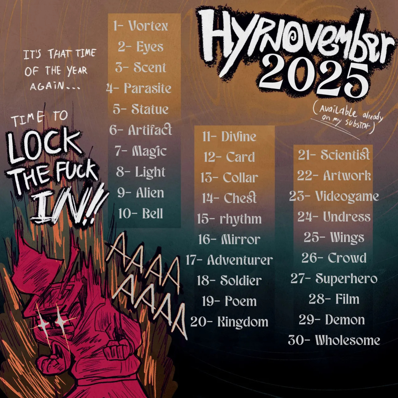 [Kuro-Freak] Hypnovember 2025