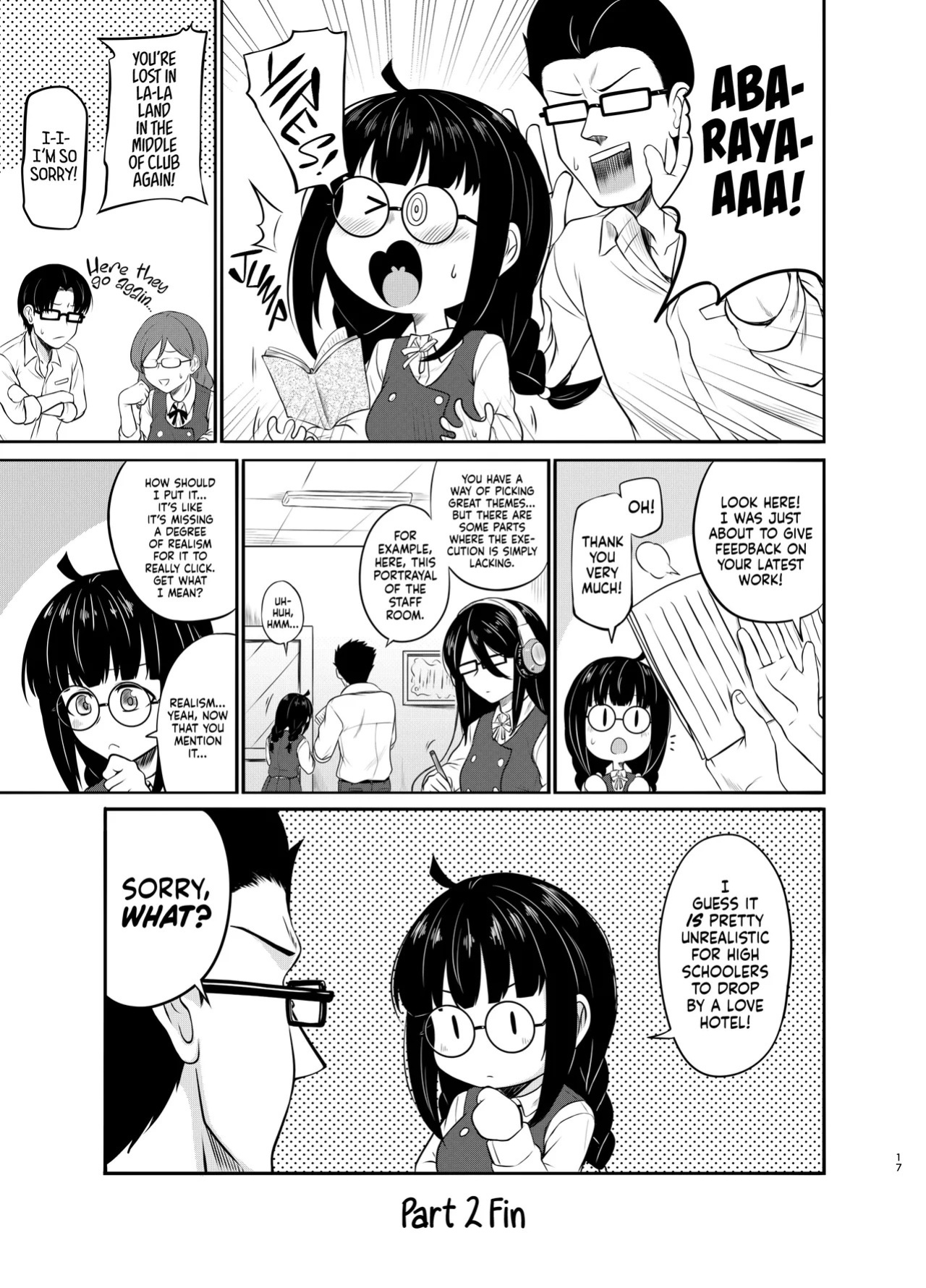 [MELODIYA (Rodion)] Megane Kouhai no Mousou Ero Shousetsu ー The Bespectacled Junior's Smut Fantasy Novel [English] [head empty] [Digital]
