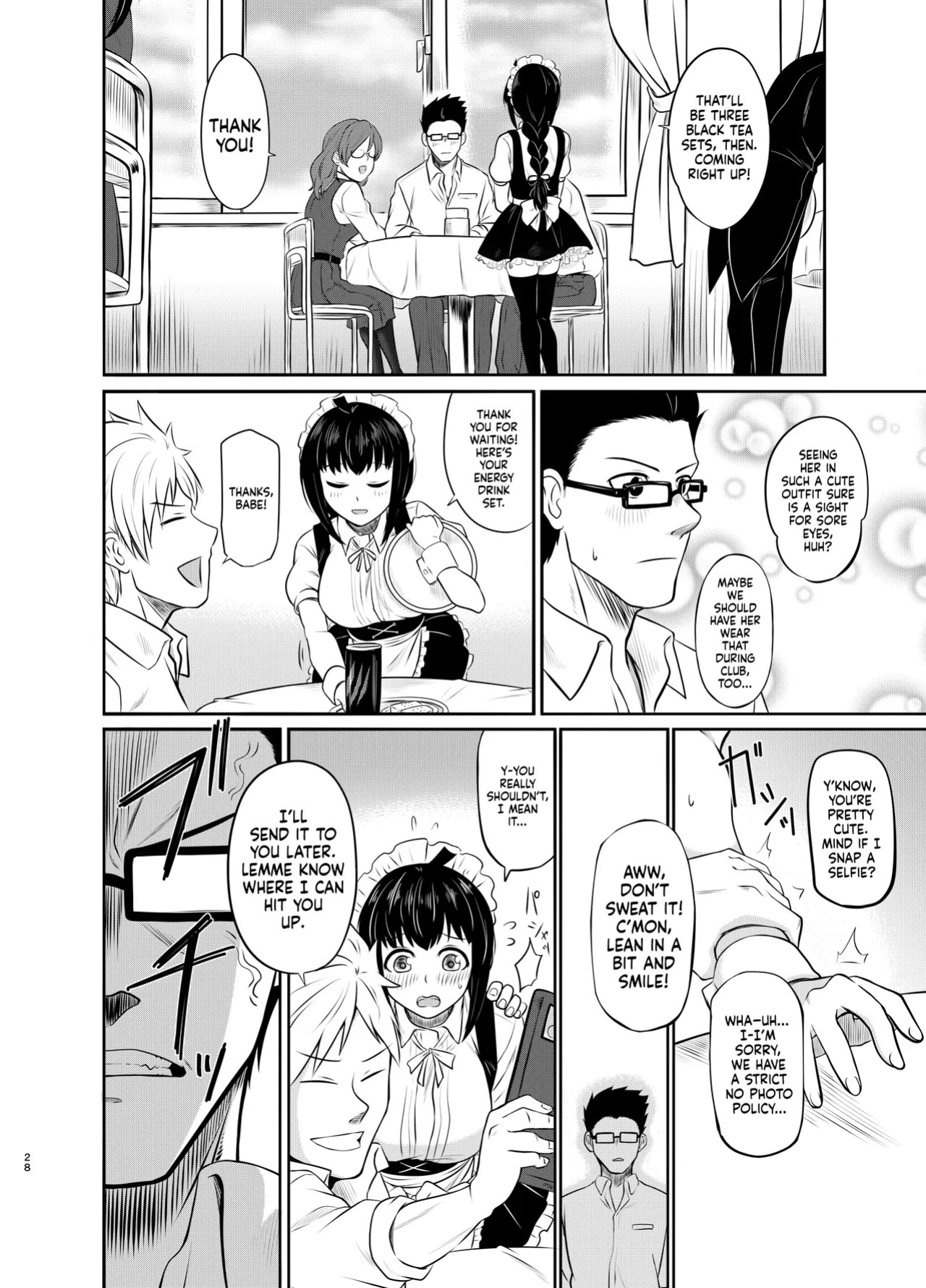 [MELODIYA (Rodion)] Megane Kouhai no Mousou Ero Shousetsu ー The Bespectacled Junior's Smut Fantasy Novel [English] [head empty] [Digital]