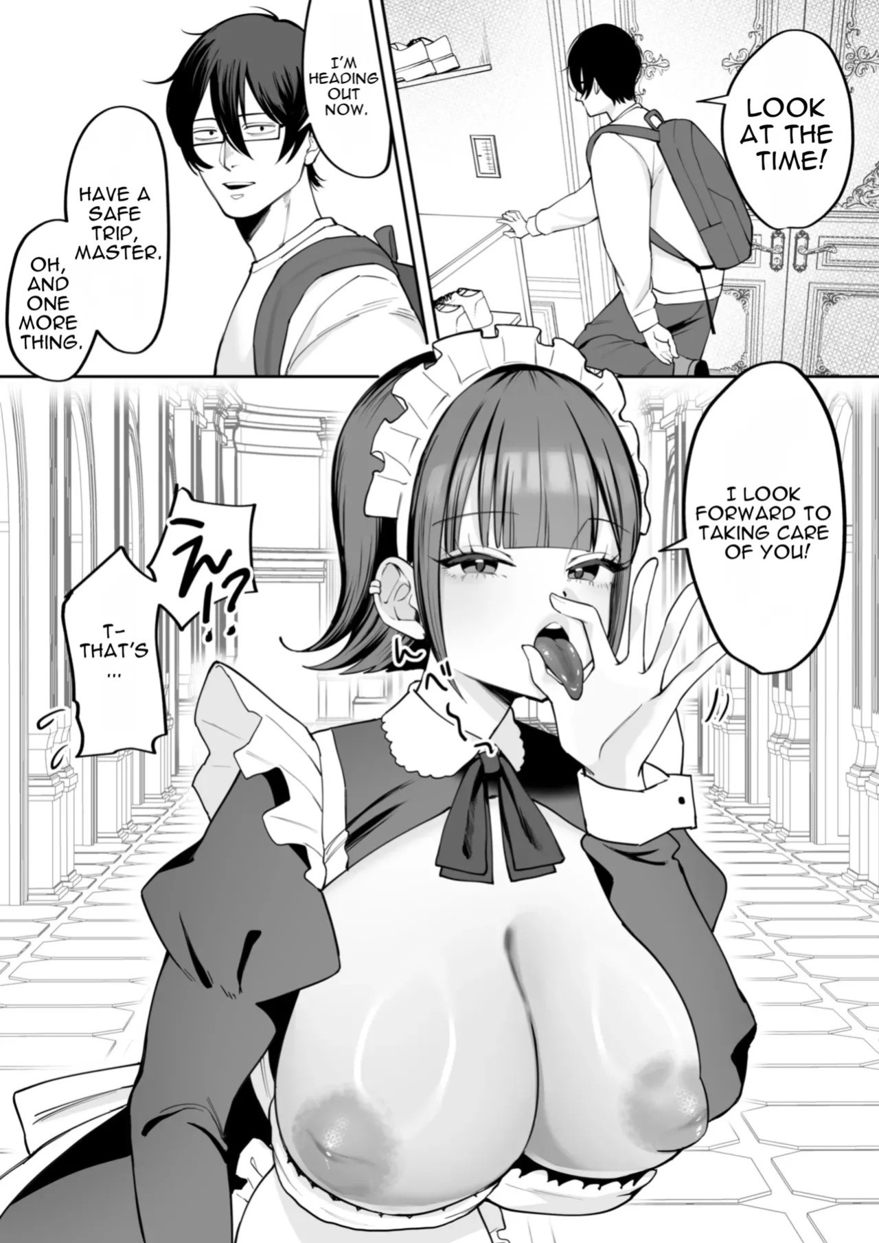 [Nyuntaro Shouten (Nyuntarou)] Downer Maid ga Shimo no Sewa mo Shite Kurerutte [English]