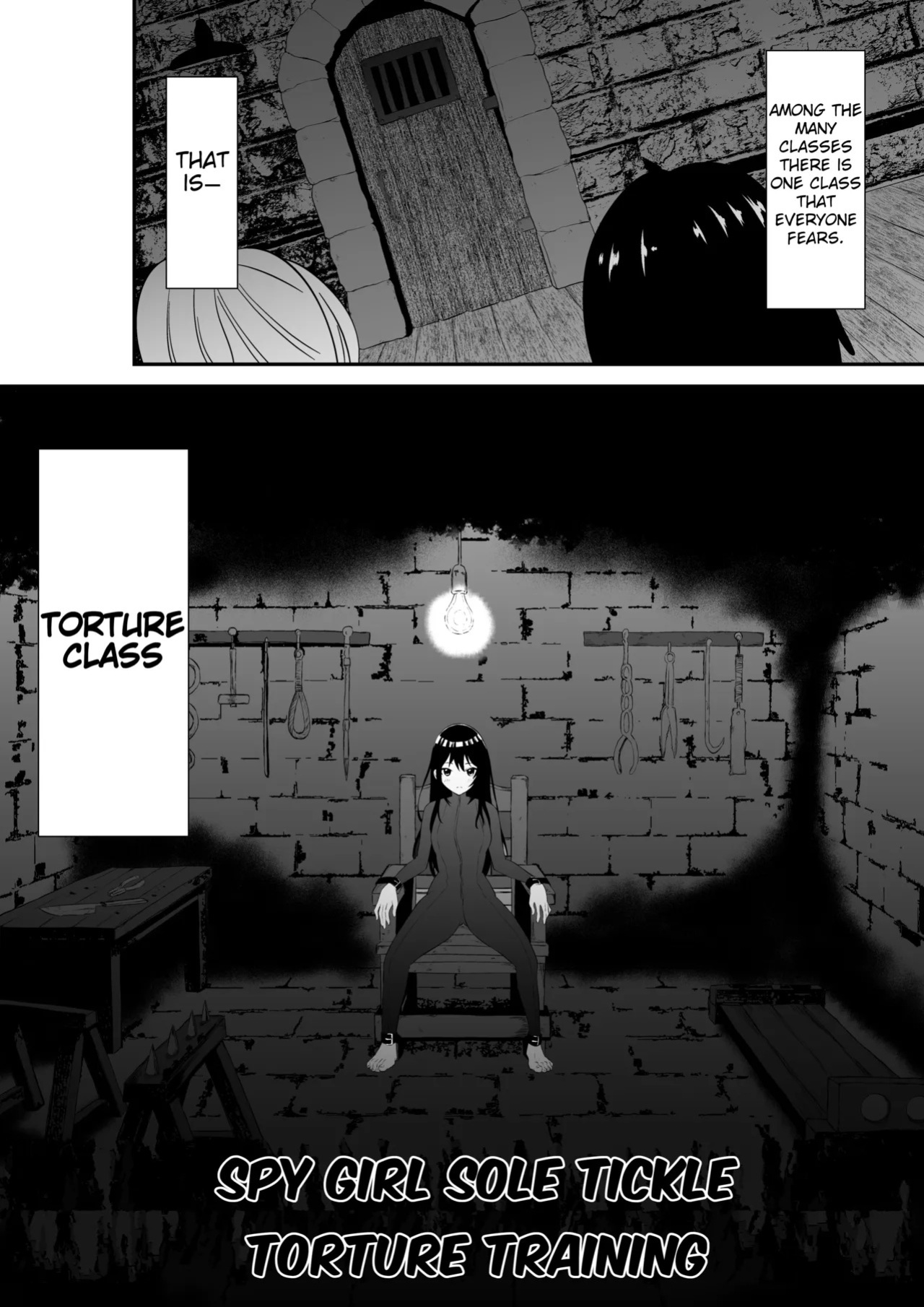[Bochobocho Gegel] Spy Girl Sole Tickle Torture Interrogation Training