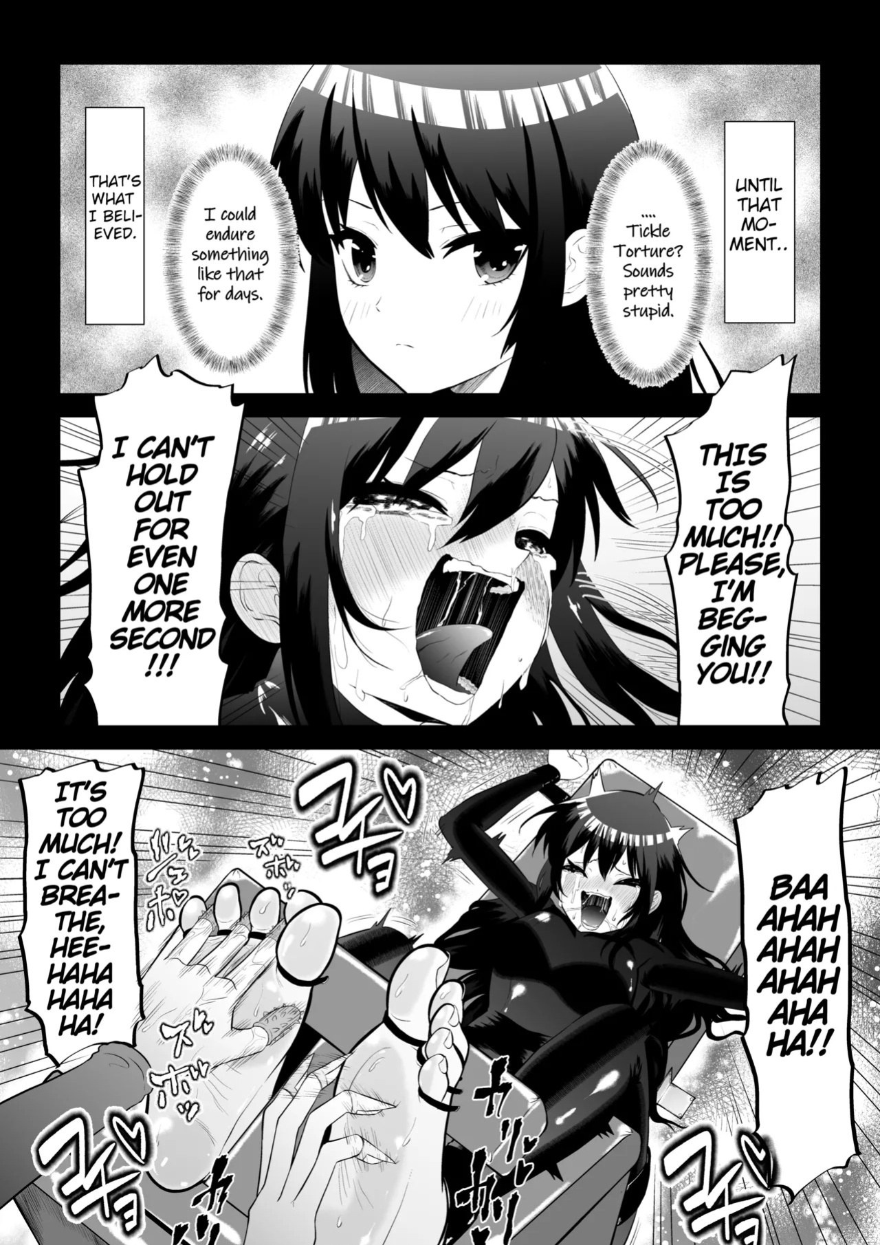 [Bochobocho Gegel] Spy Girl Sole Tickle Torture Interrogation Training